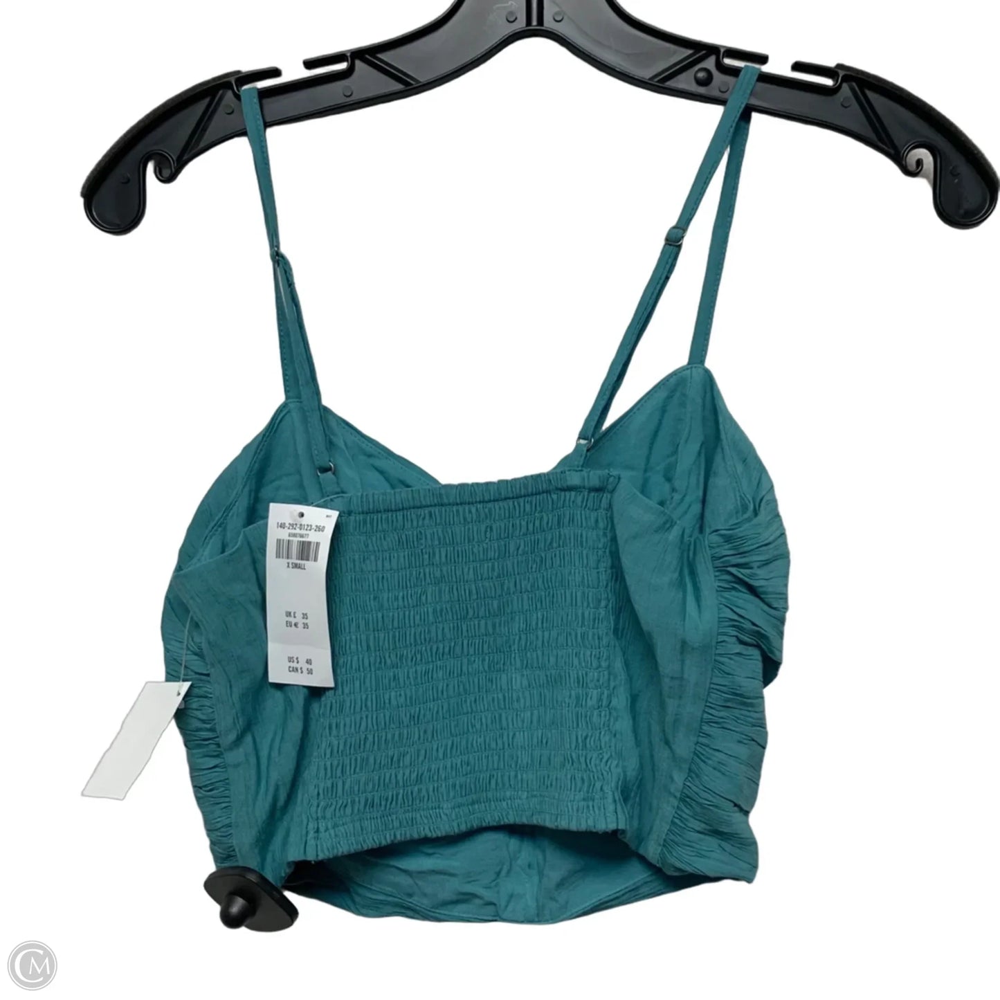Top Sleeveless By Abercrombie And Fitch In Blue, Size: Xs