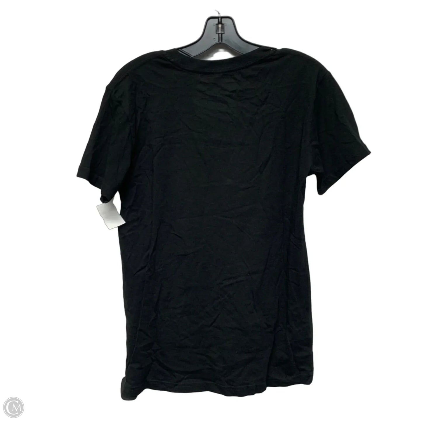 Top Short Sleeve By LZMFG In Black & Orange, Size: S