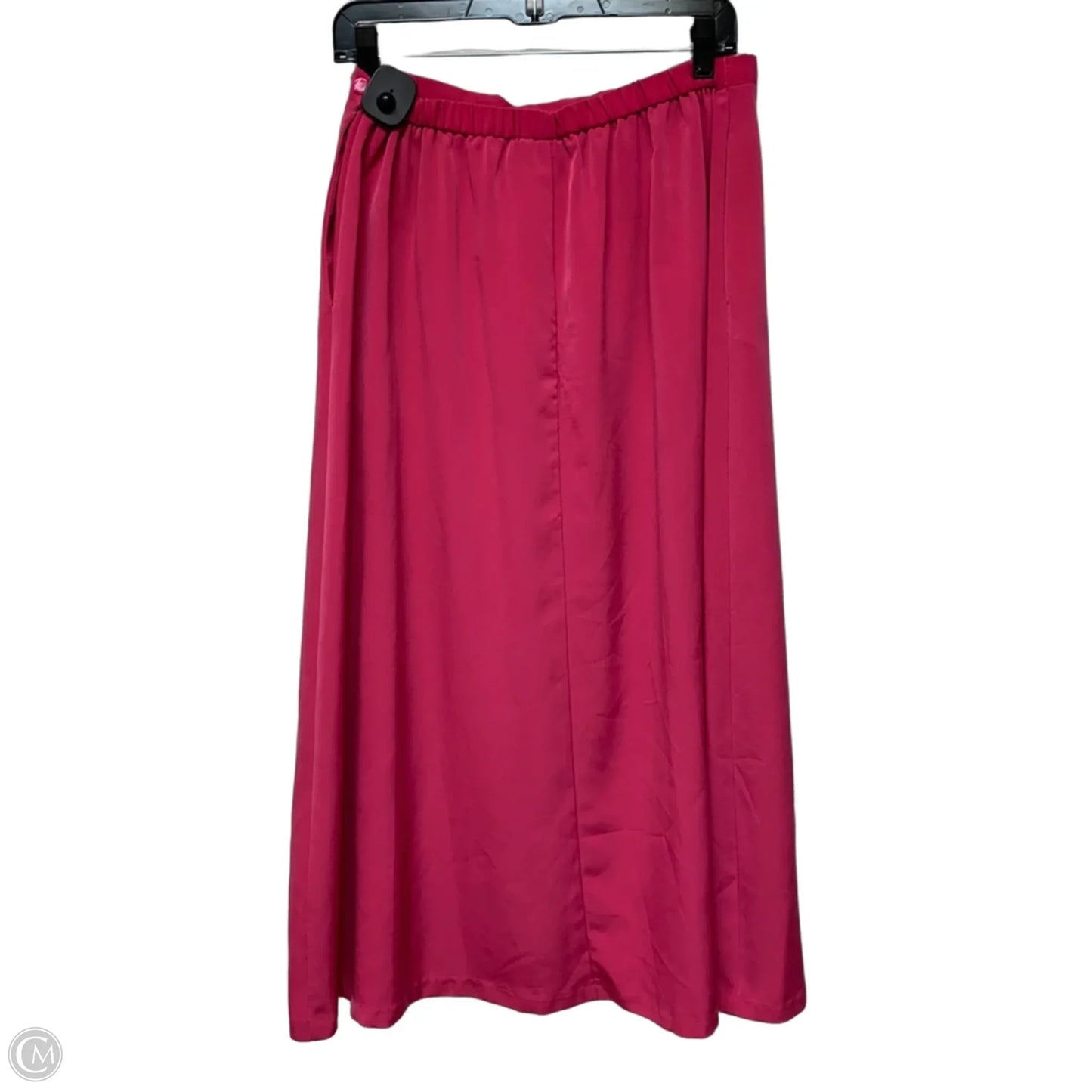 Skirt Midi By S. G. Sport In Pink, Size: L