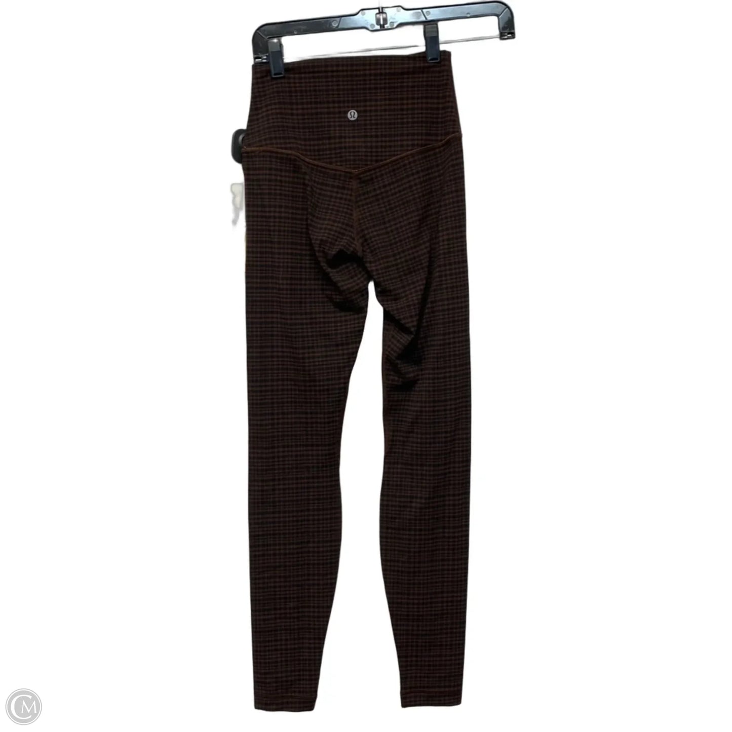 Athletic Leggings By Lululemon In Brown, Size: S