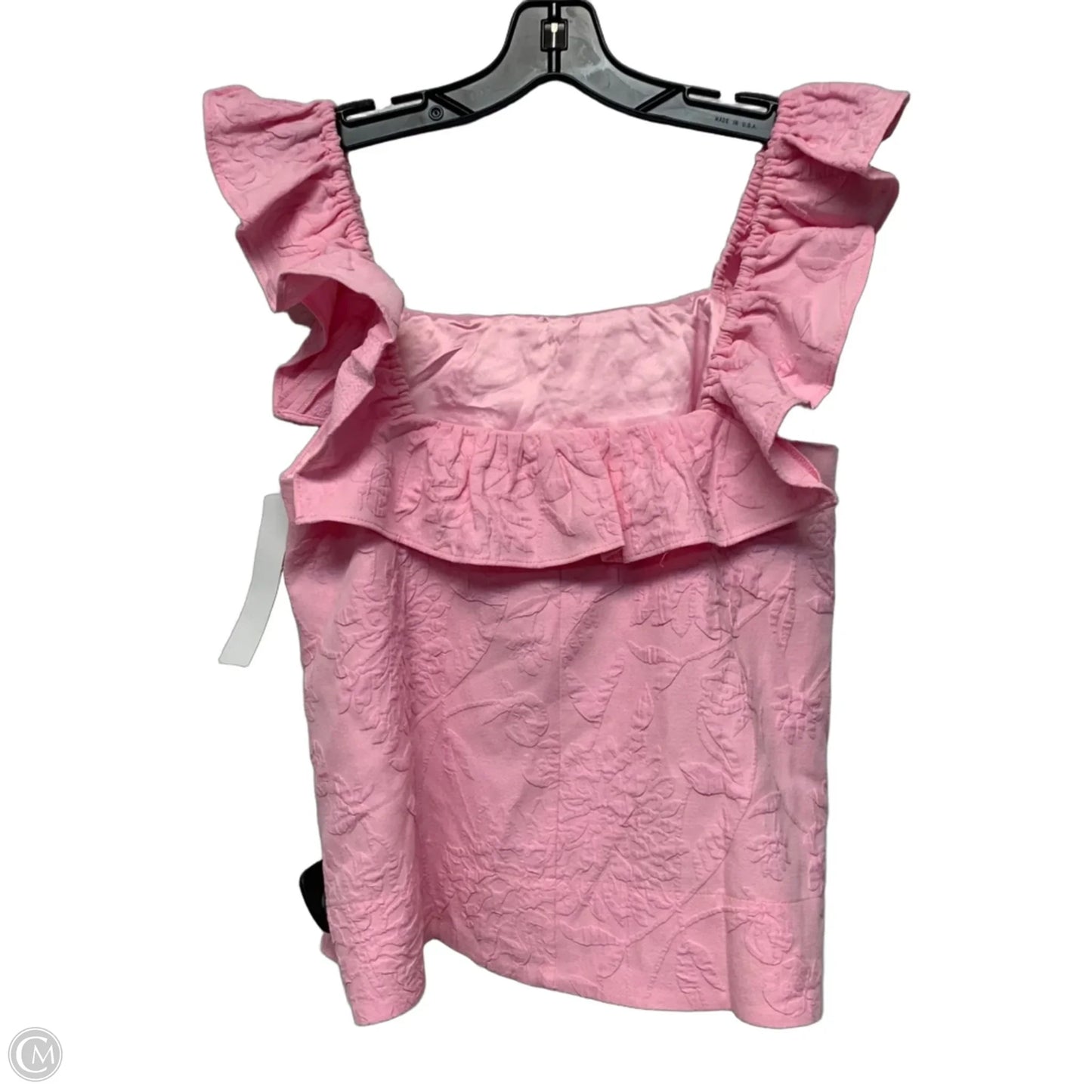 Top Sleeveless Designer By Lilly Pulitzer In Pink, Size: M