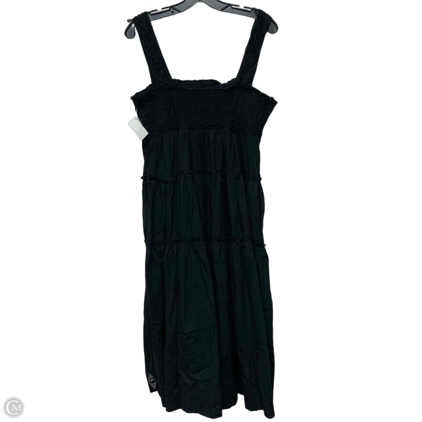 Dress Casual Midi By Maeve In Black, Size: S