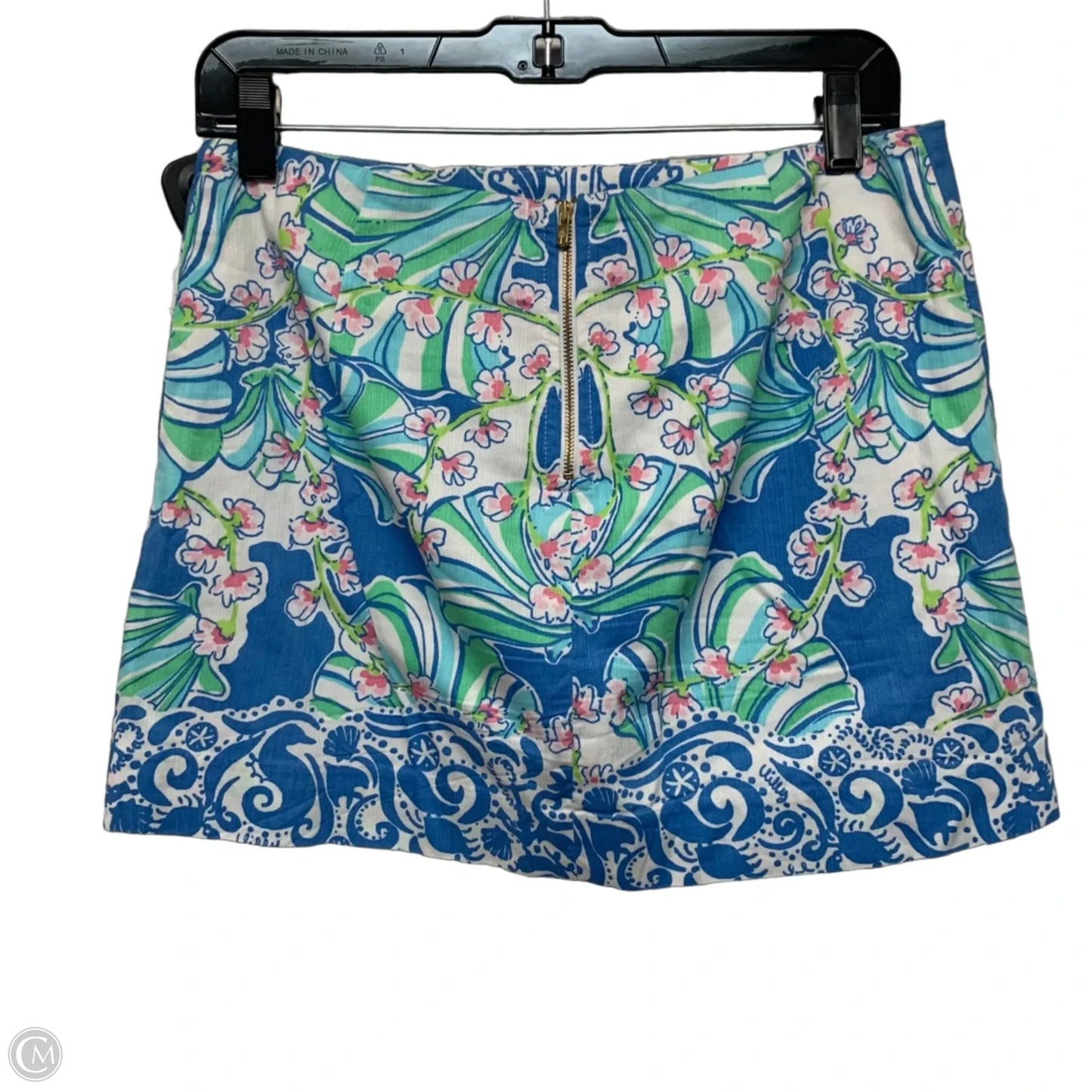 Skirt Designer By Lilly Pulitzer In Blue & Green, Size: S