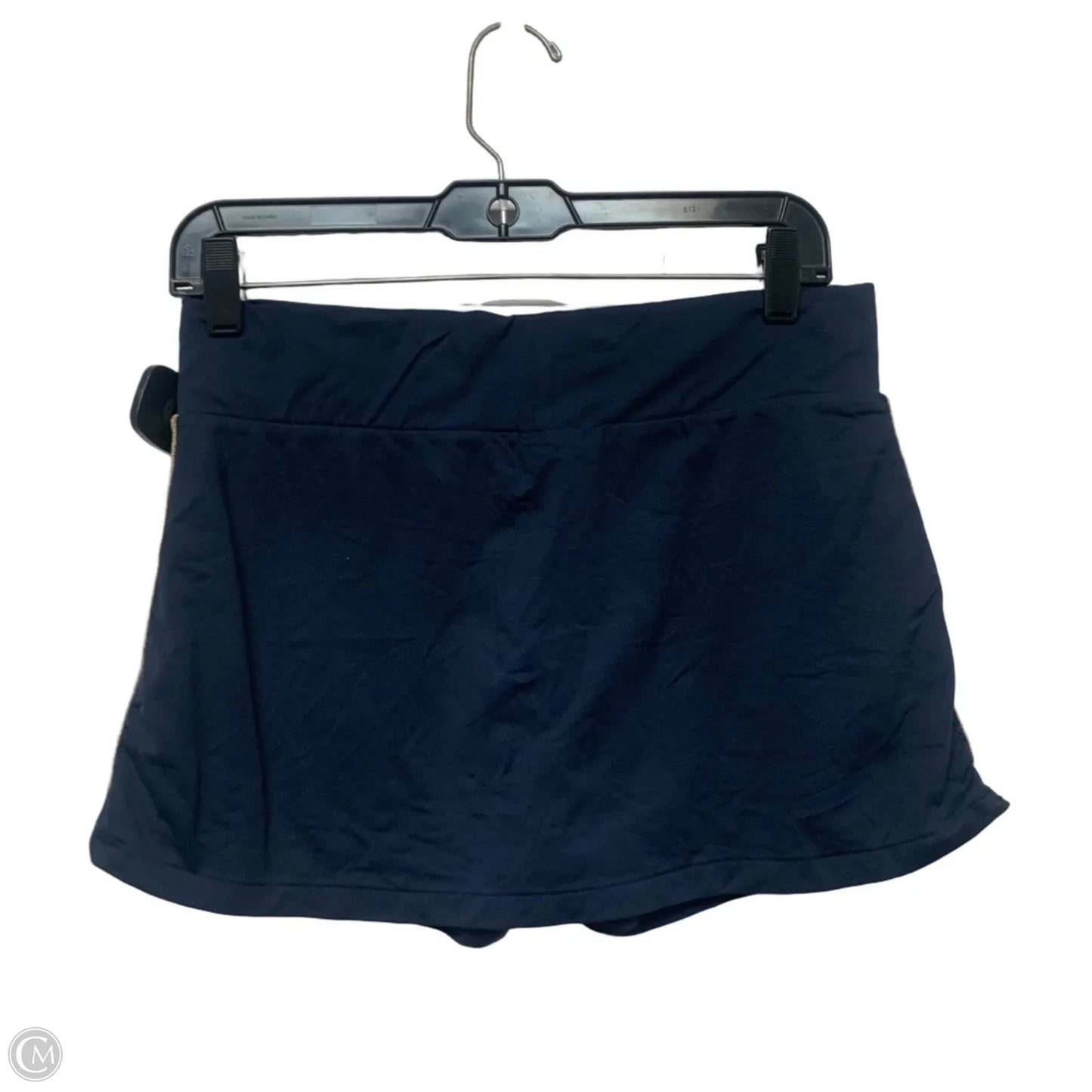 Athletic Skort By Ralph Lauren In Blue & Gold, Size: M