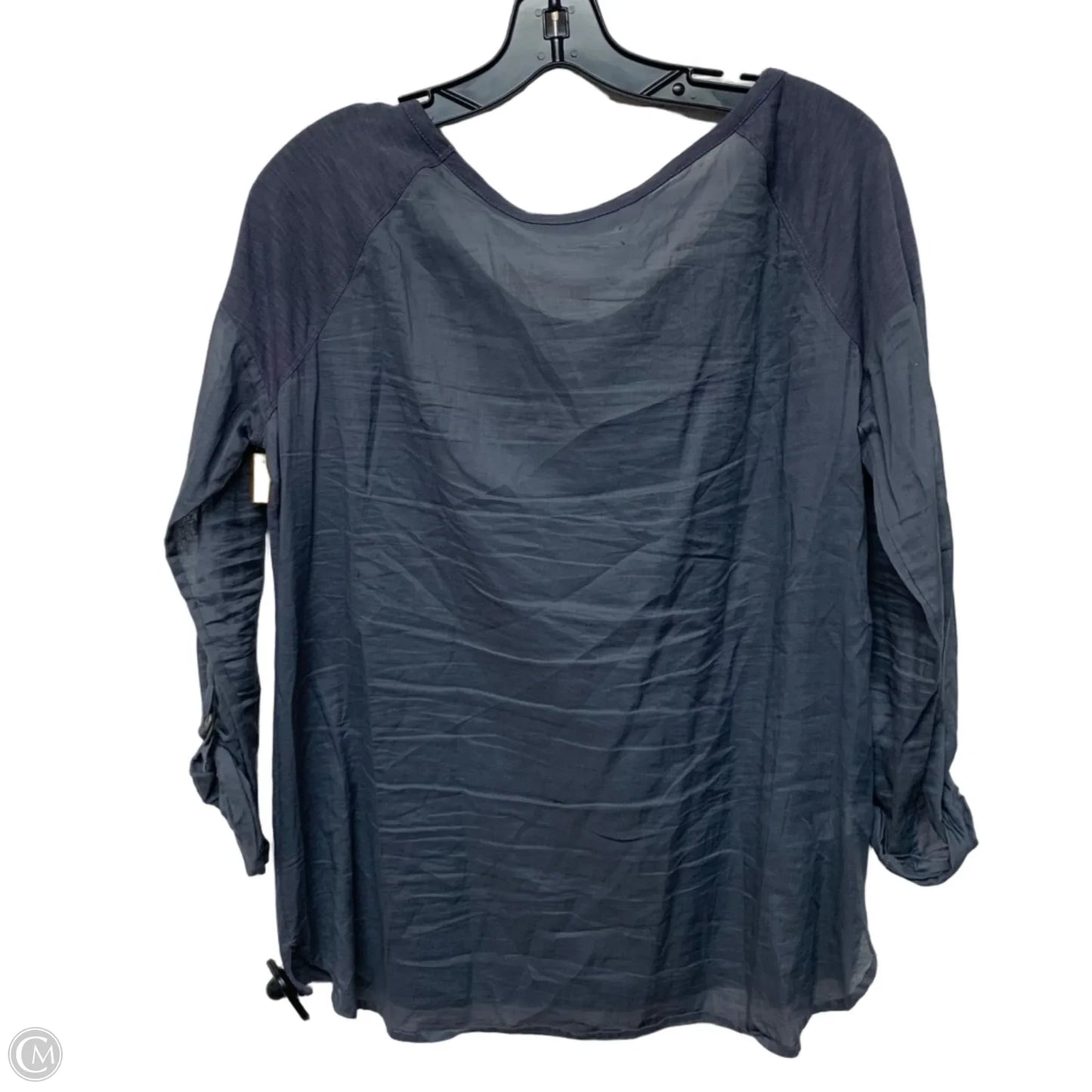 Top Long Sleeve By Lou And Grey In Blue, Size: M