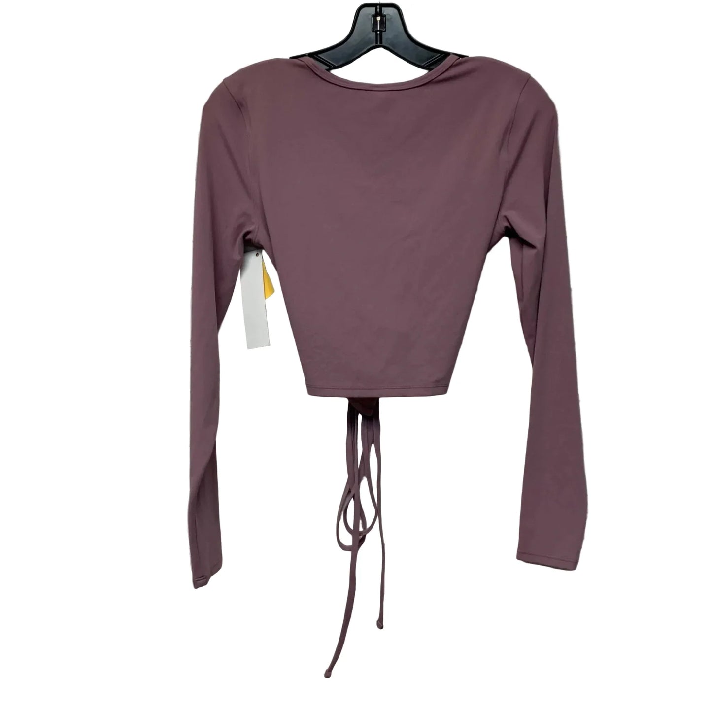 Athletic Top Long Sleeve Crewneck By Lululemon In Purple, Size: M