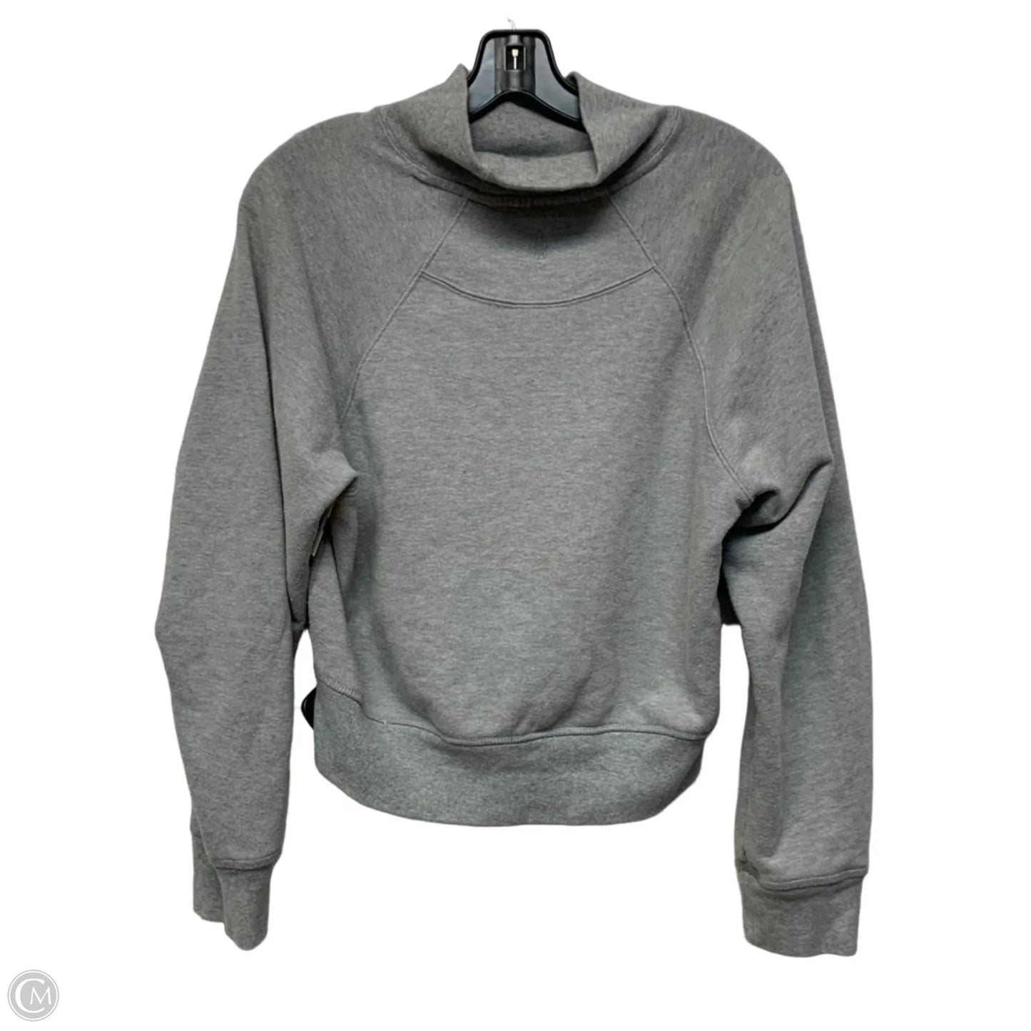 Sweatshirt Collar By Free People In Cream & Grey, Size: S