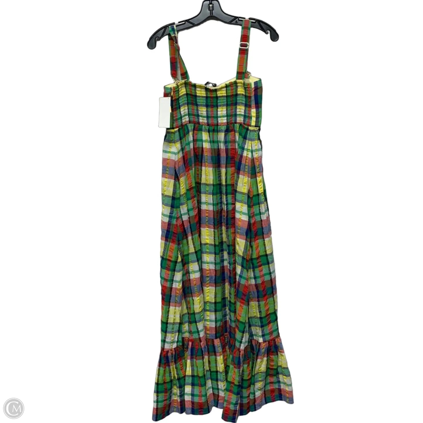 Dress Designer By Kate Spade In Checkered Pattern, Size: M