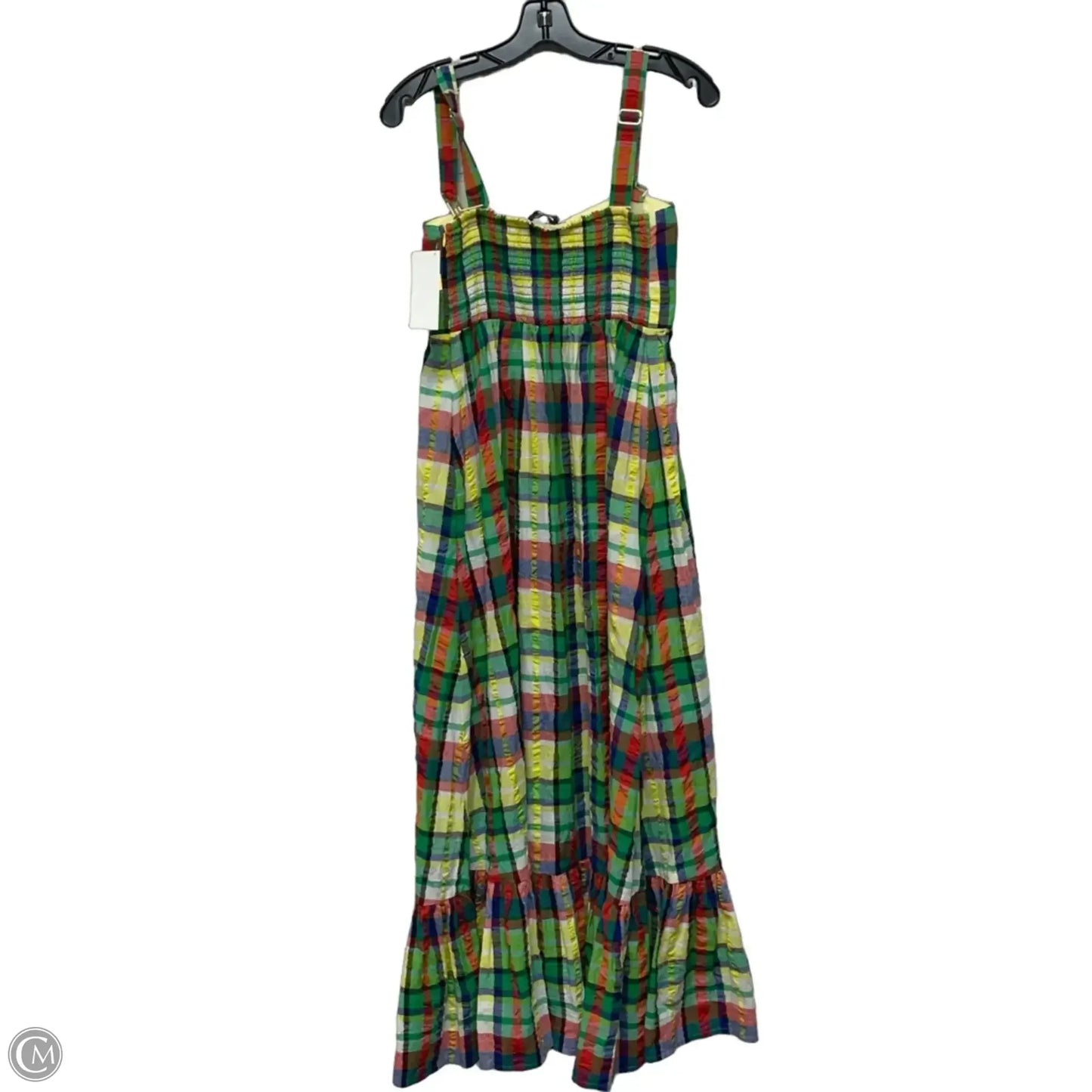 Dress Designer By Kate Spade In Checkered Pattern, Size: M
