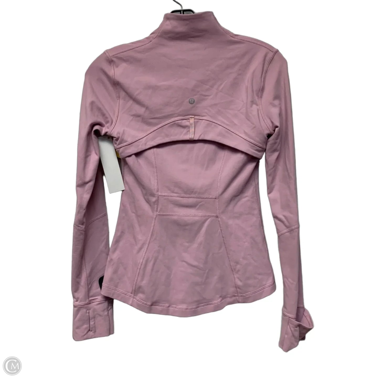 Athletic Jacket By Lululemon In Pink, Size: S