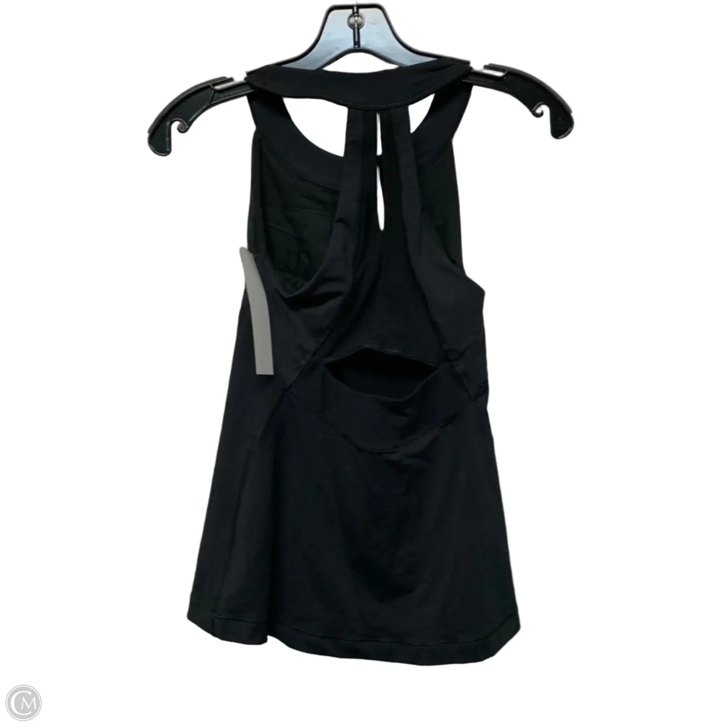 Athletic Tank Top By Lululemon In Black & Grey, Size: S