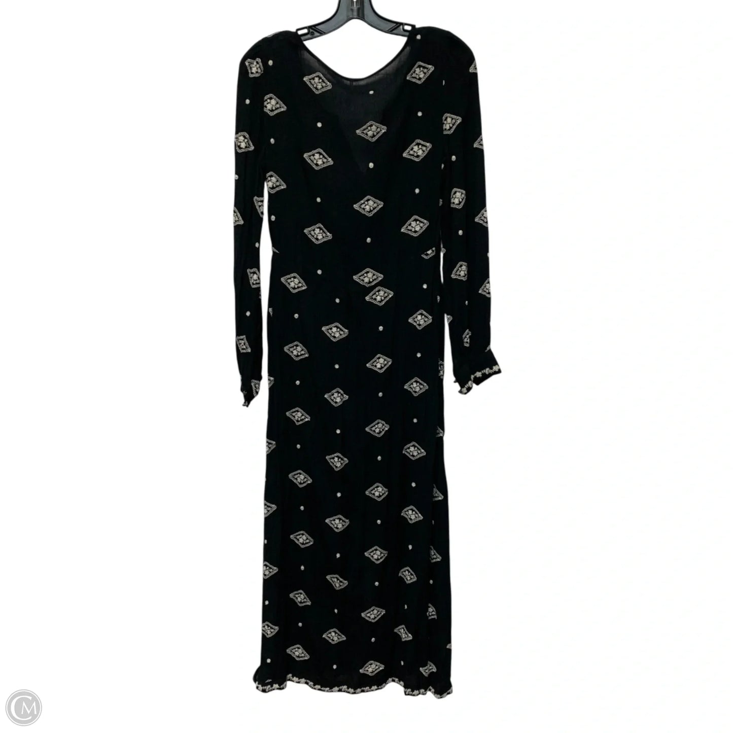 Dress Casual Maxi By Free People In Black, Size: Xs