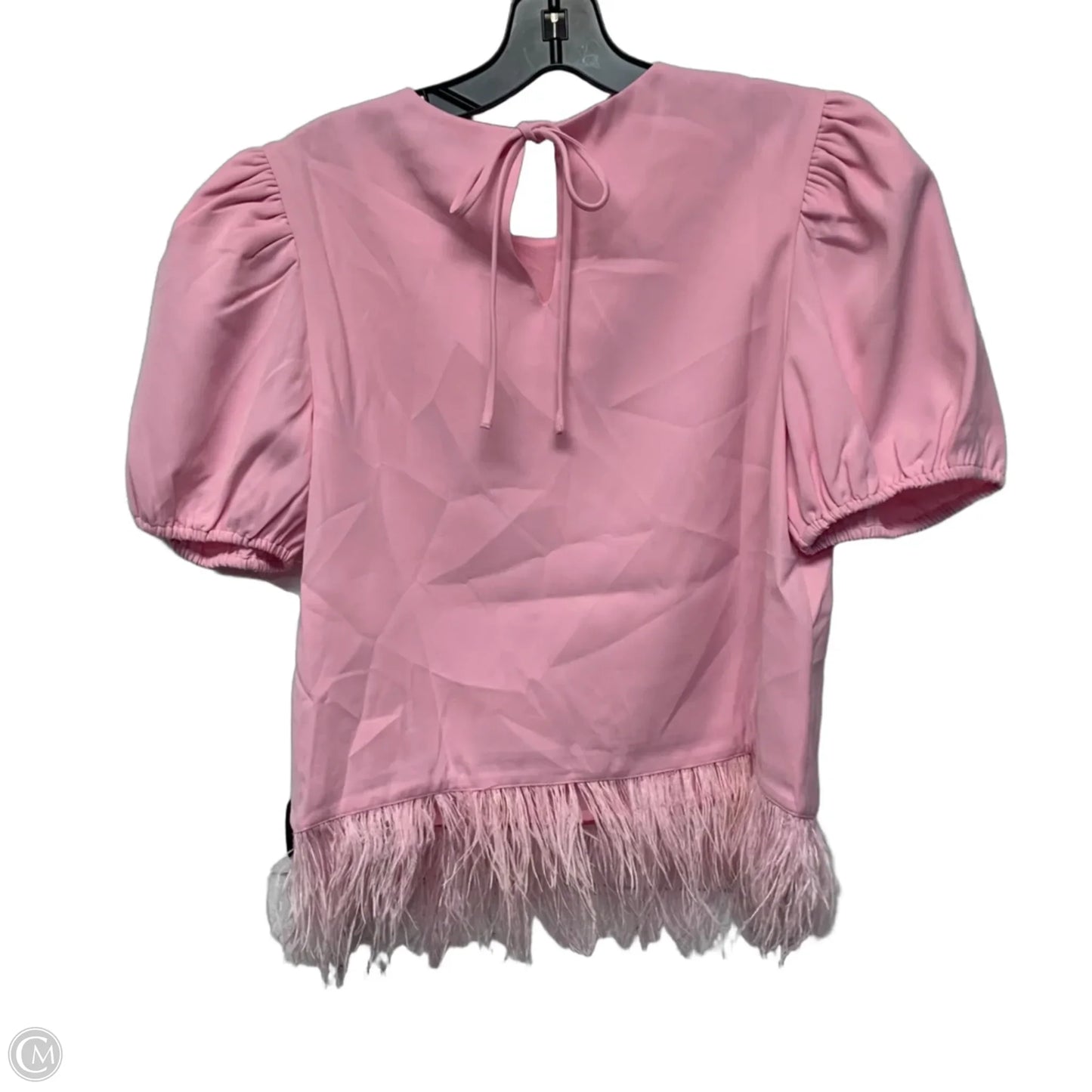 Top Short Sleeve By English Factory In Pink, Size: M