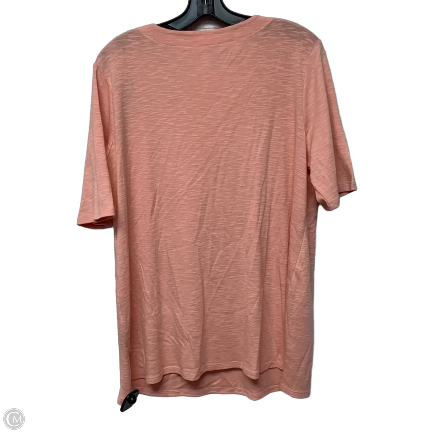 Top Short Sleeve Basic By J. Jill In Pink, Size: L