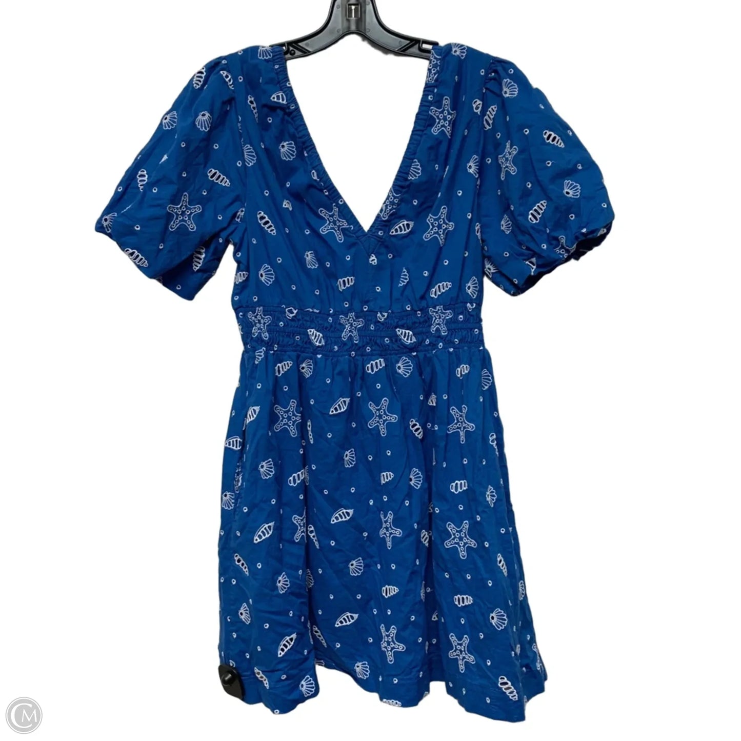 Dress Designer By Lilly Pulitzer In Blue & White, Size: M