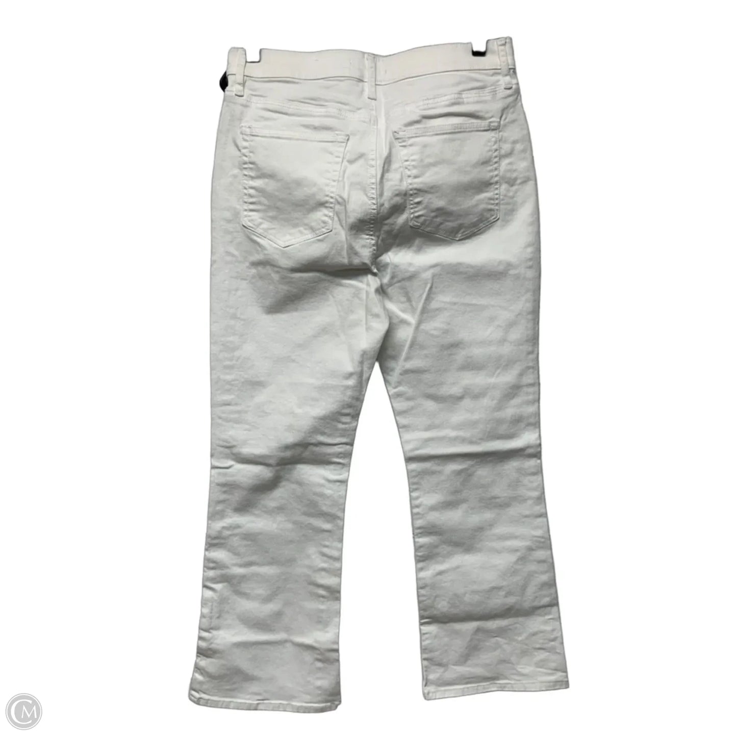 Jeans Boot Cut By Loft In White Denim, Size: 8