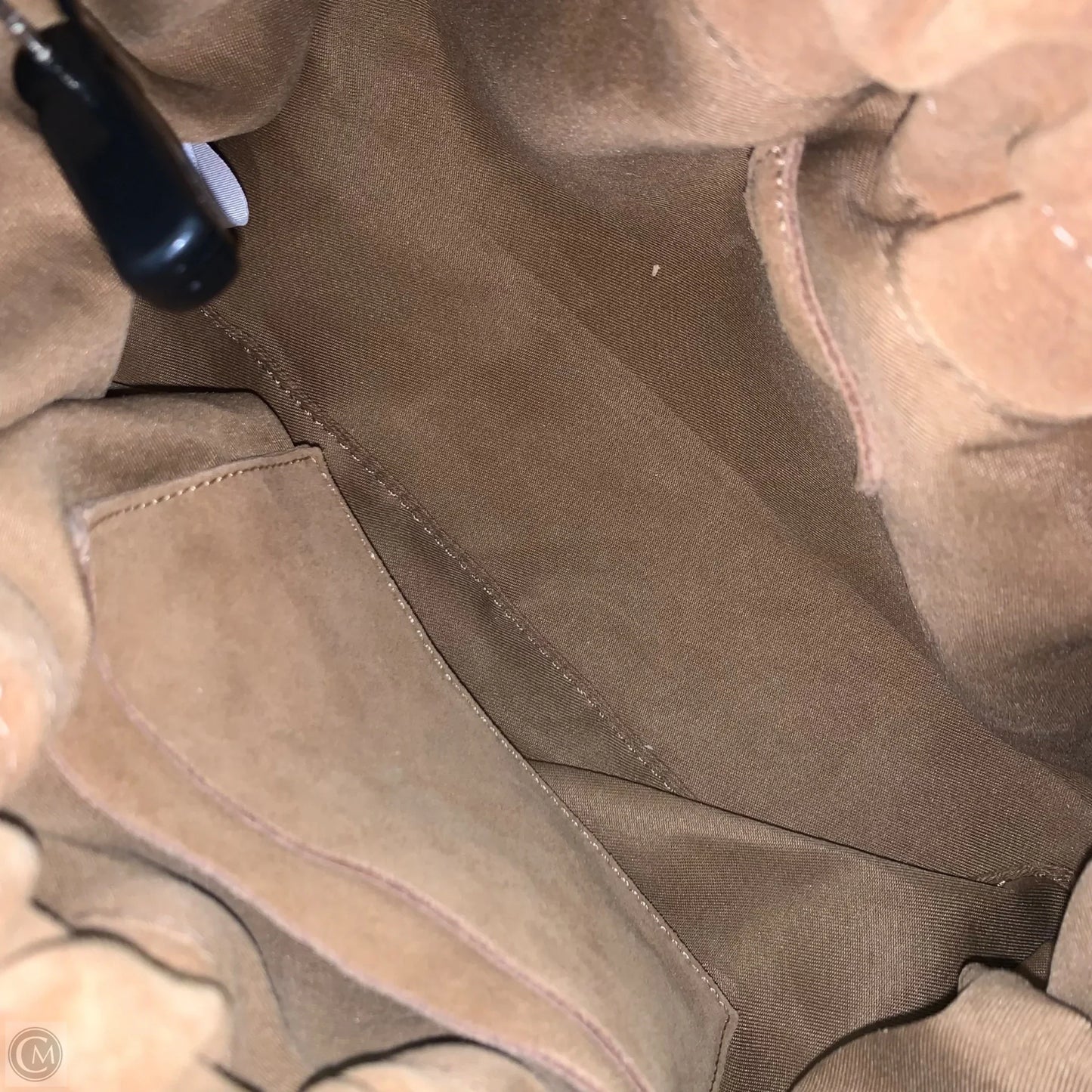 Handbag leather By Evereve, Size: Medium
