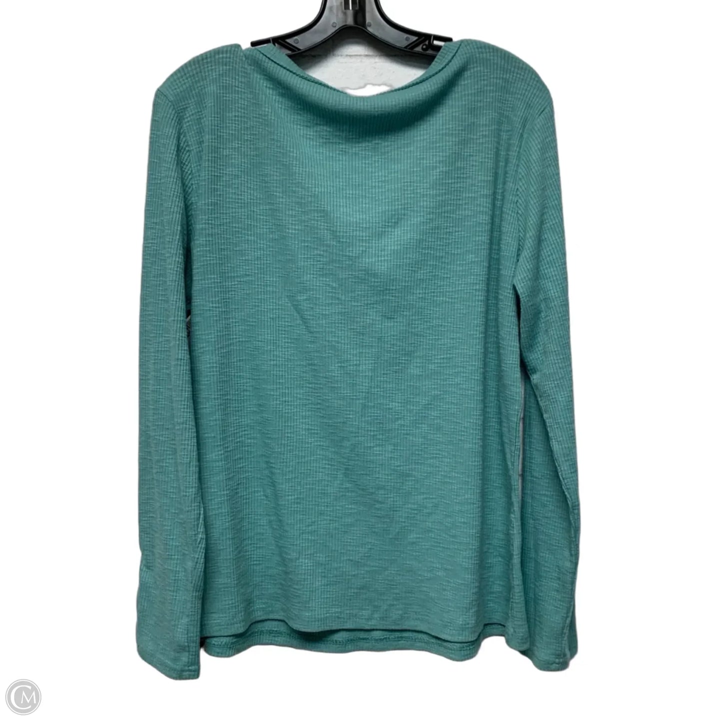 Top Long Sleeve In Blue, Size: 2x