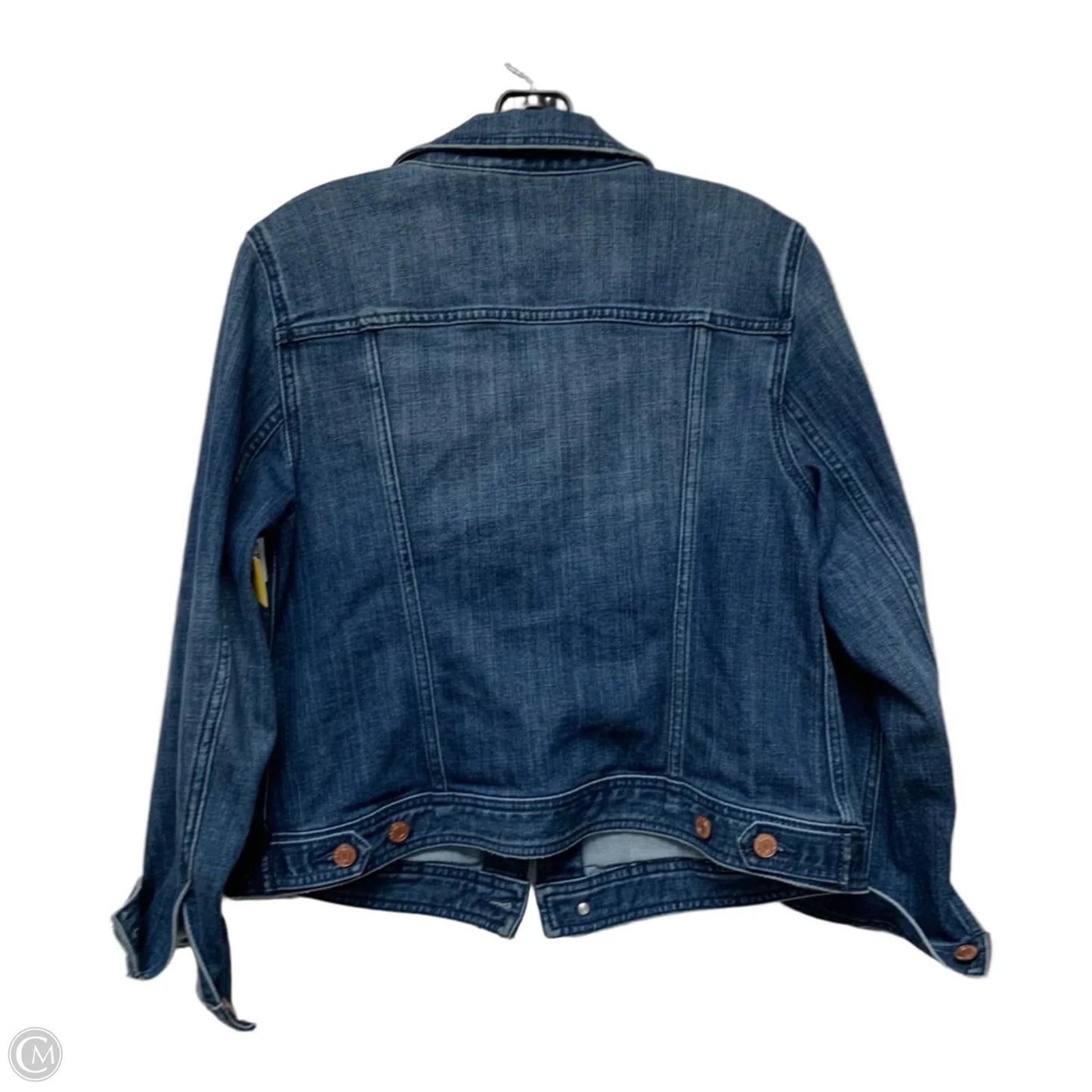 Jacket Denim By Talbots In Blue Denim, Size: Lp