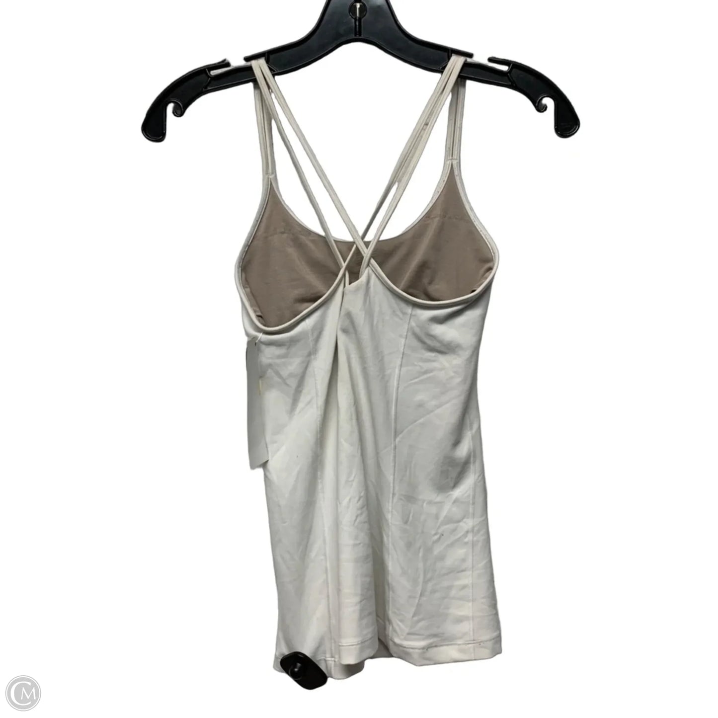 Athletic Tank Top By Lululemon In White, Size: Xs
