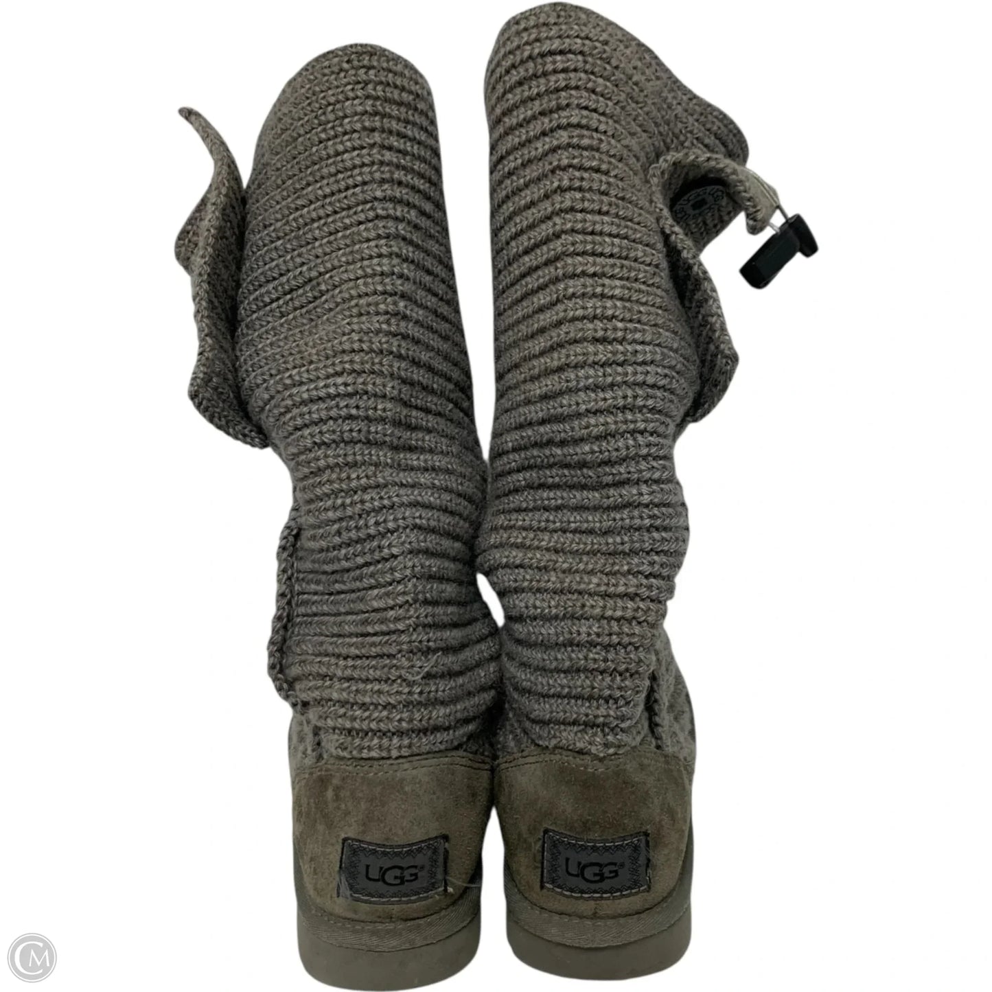 Boots Designer By Ugg In Grey, Size: 8