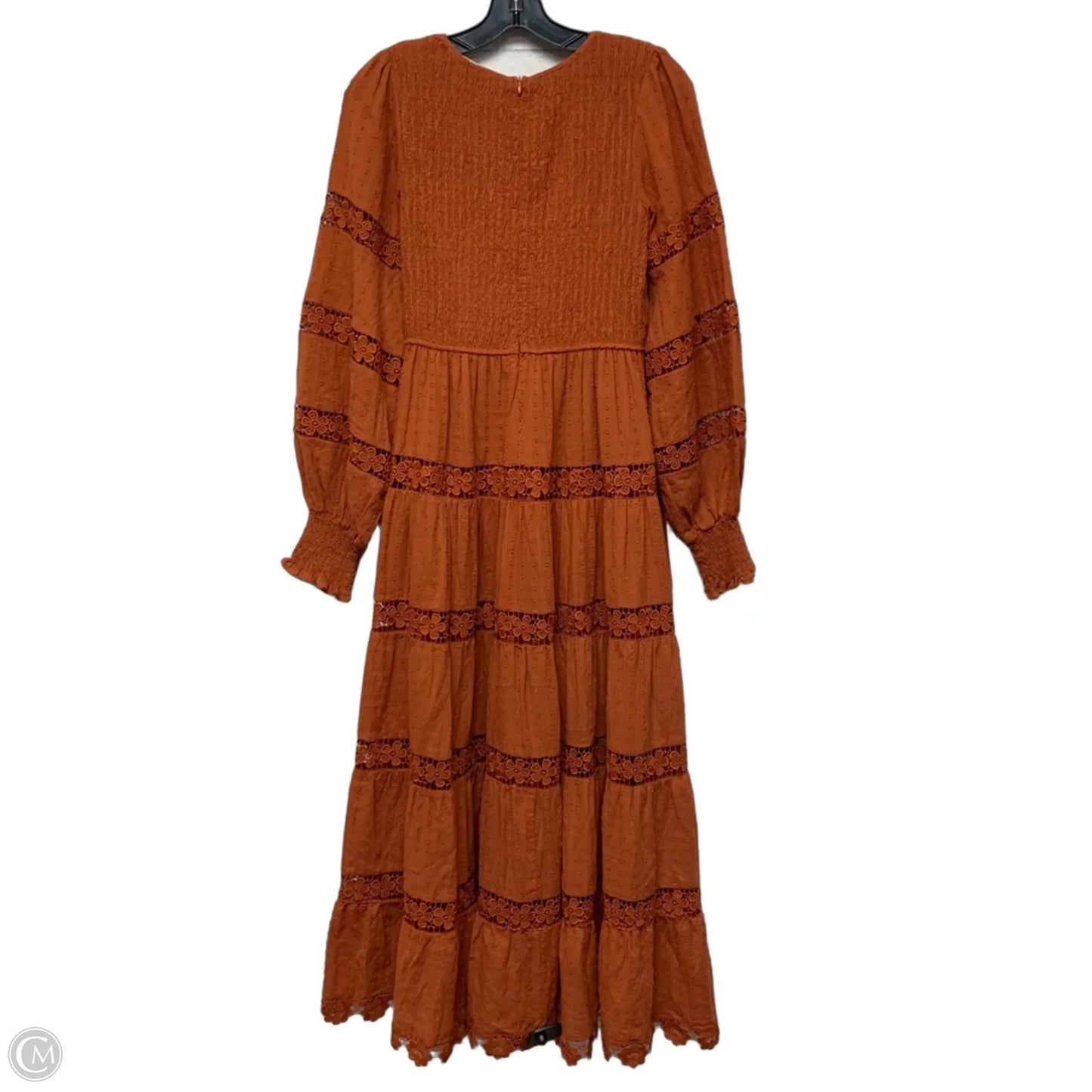 Dress Casual Maxi By By Together In Orange, Size: S
