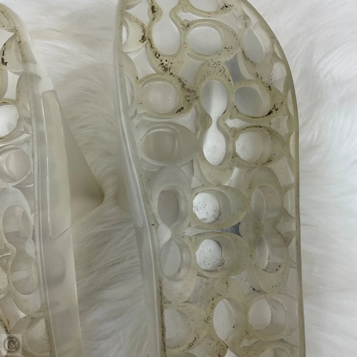 Sandals Designer By Coach In Clear, Size: 7