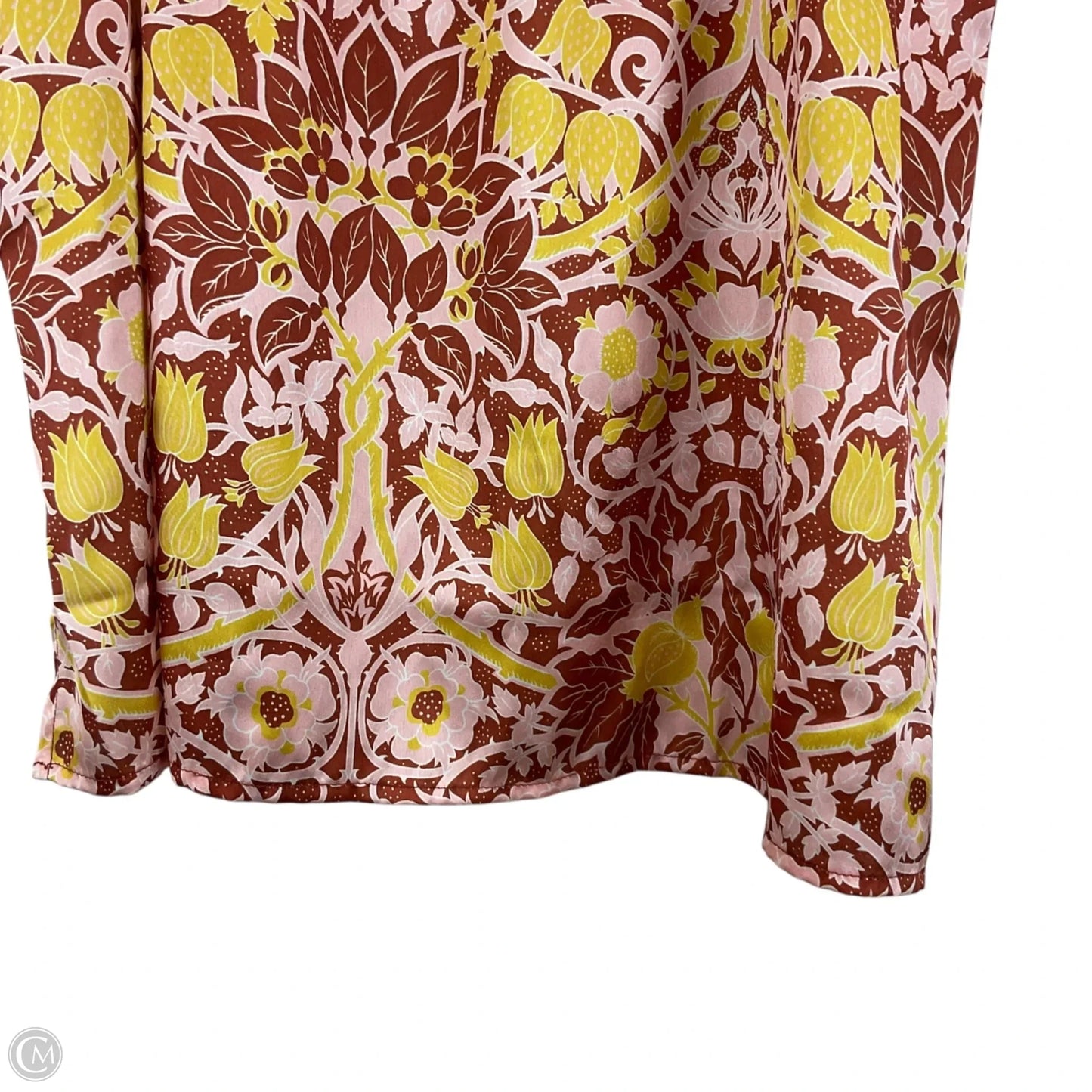 Top Sleeveless By Anthropologie In Brown, Size: S