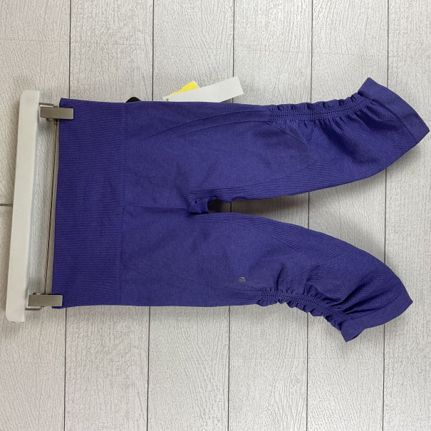 Athletic Shorts By Lululemon In Purple, Size: 4