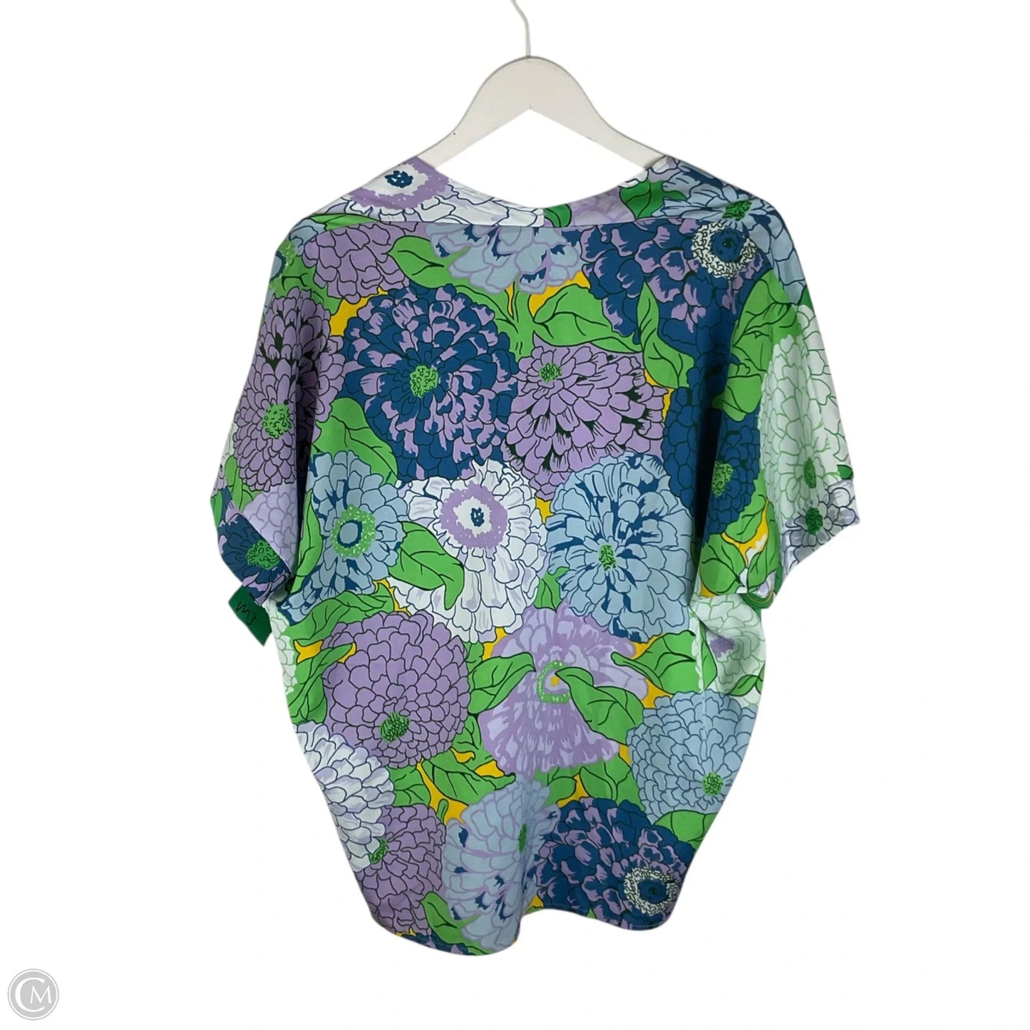 Top Short Sleeve By Jodifl In Blue & Purple, Size: S