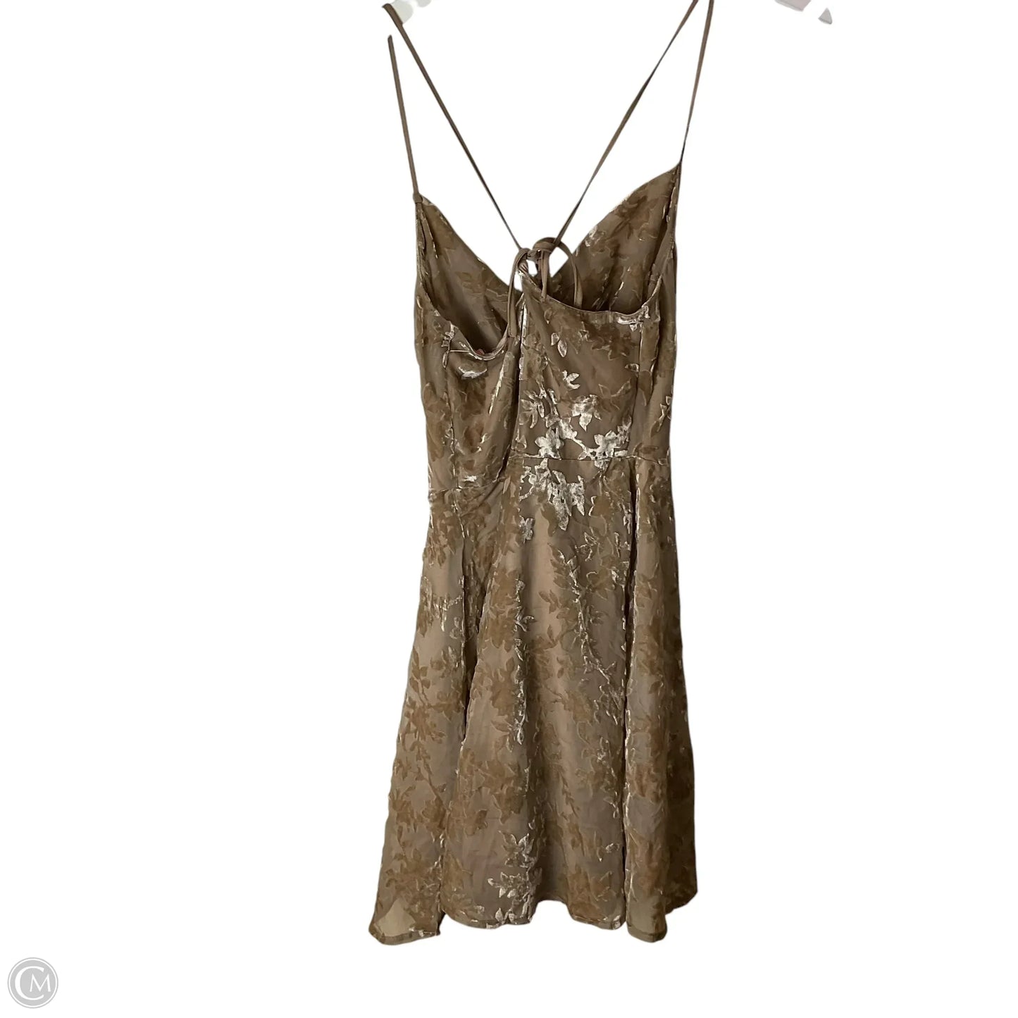 Dress Casual Short By Clothes Mentor In Brown, Size: M