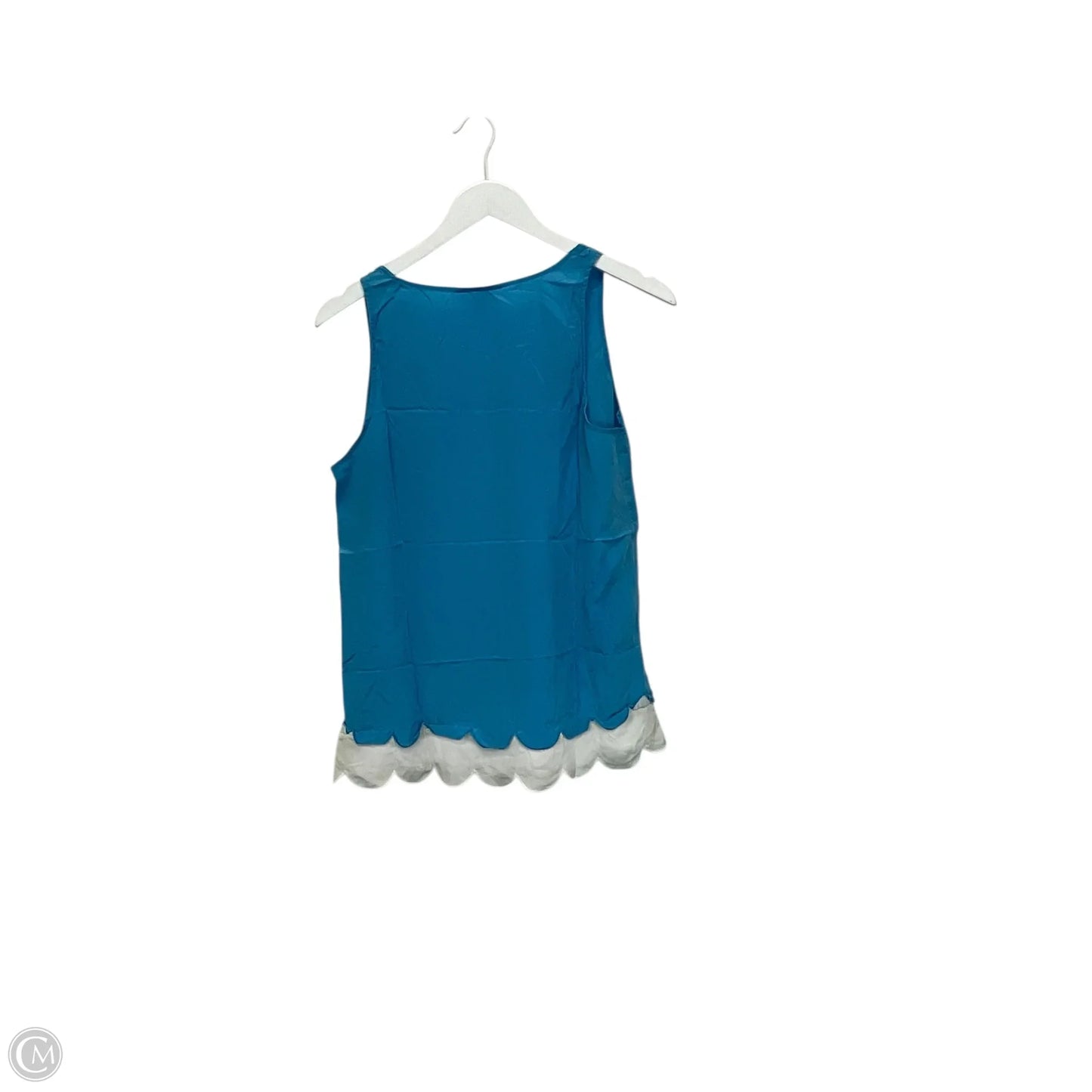 Top Sleeveless Designer By Lilly Pulitzer In Blue, Size: L
