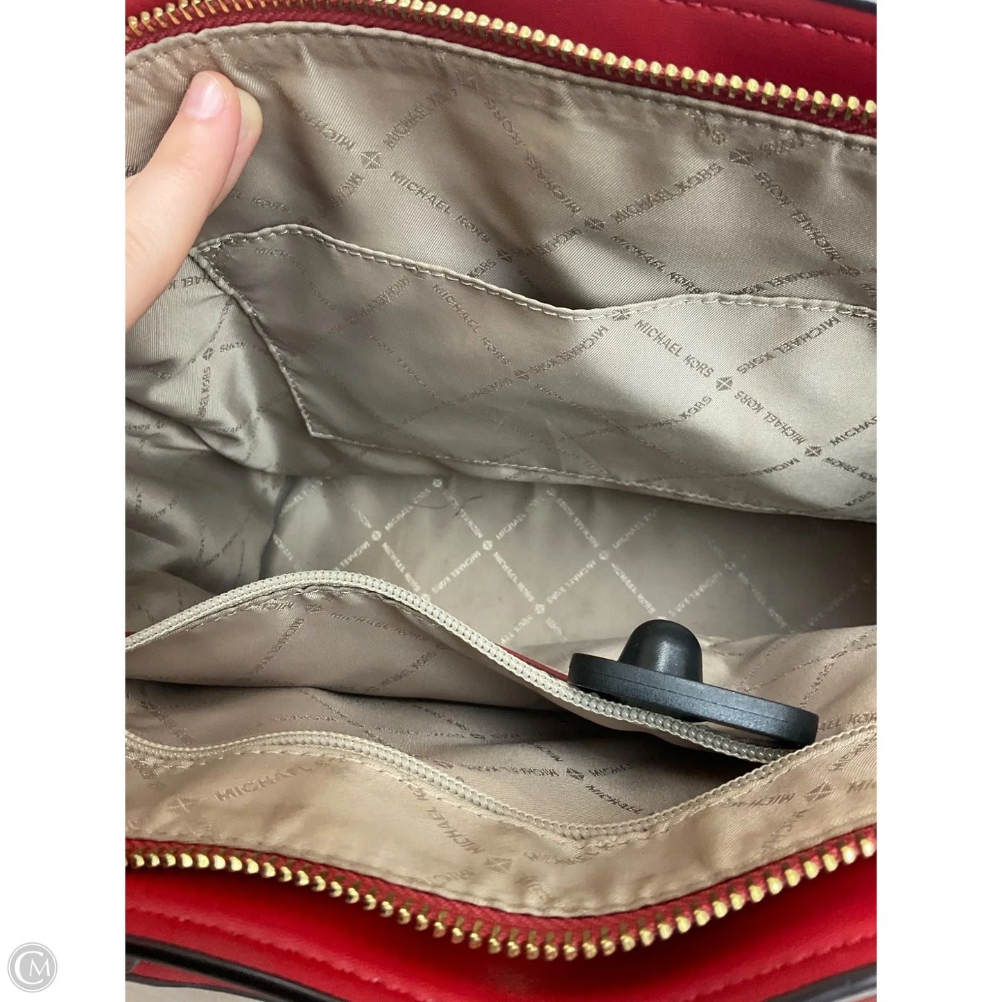 Handbag Designer By Michael Kors, Size: Large