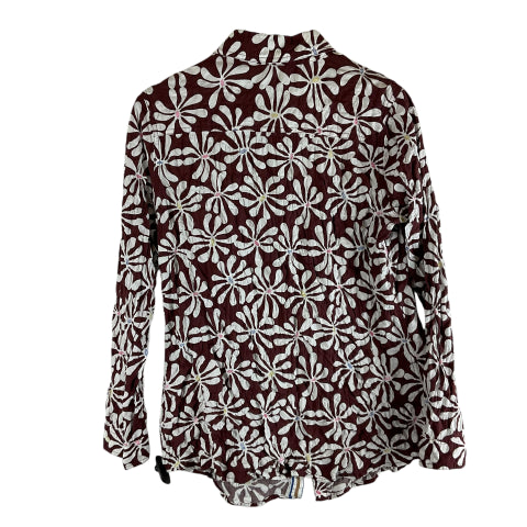 Top Long Sleeve Basic By J Mclaughlin In Brown, Size: L