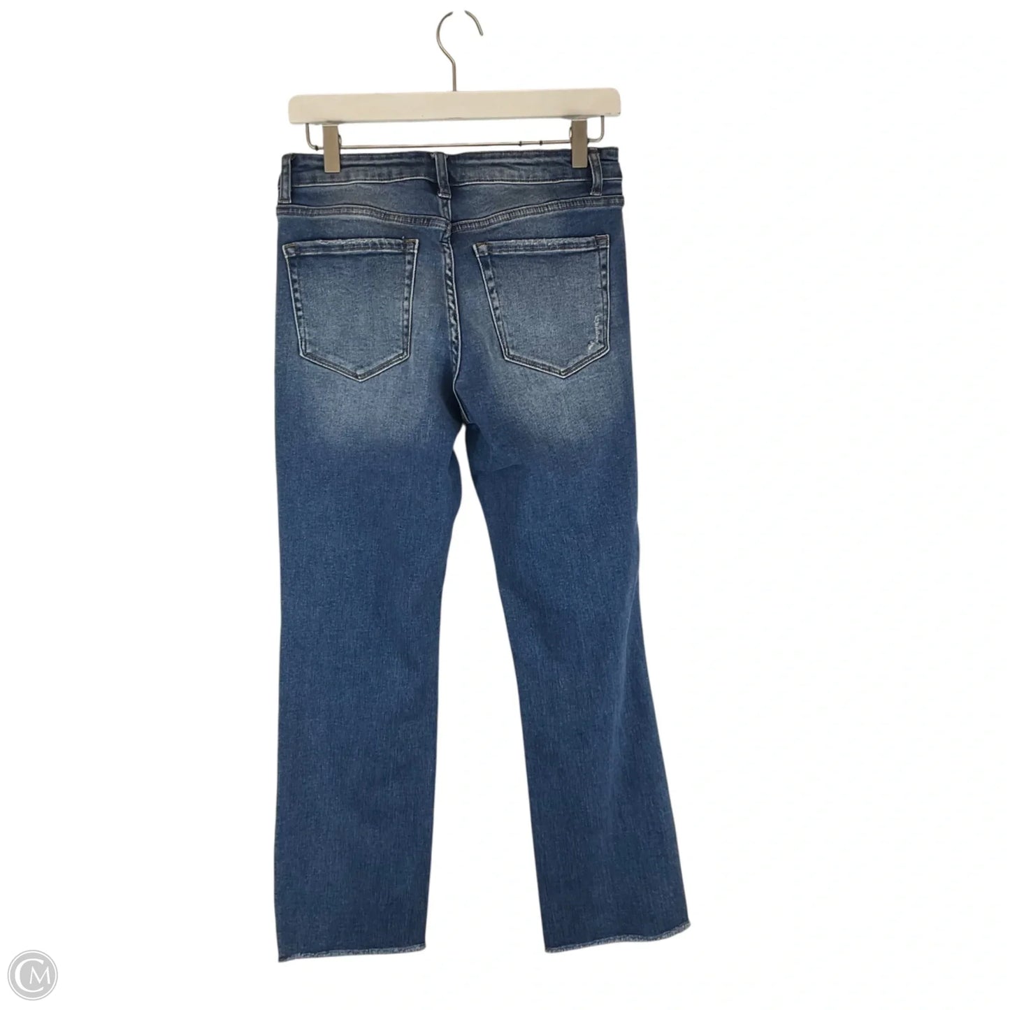 Jeans Boot Cut By Vervet In Blue Denim, Size: 6