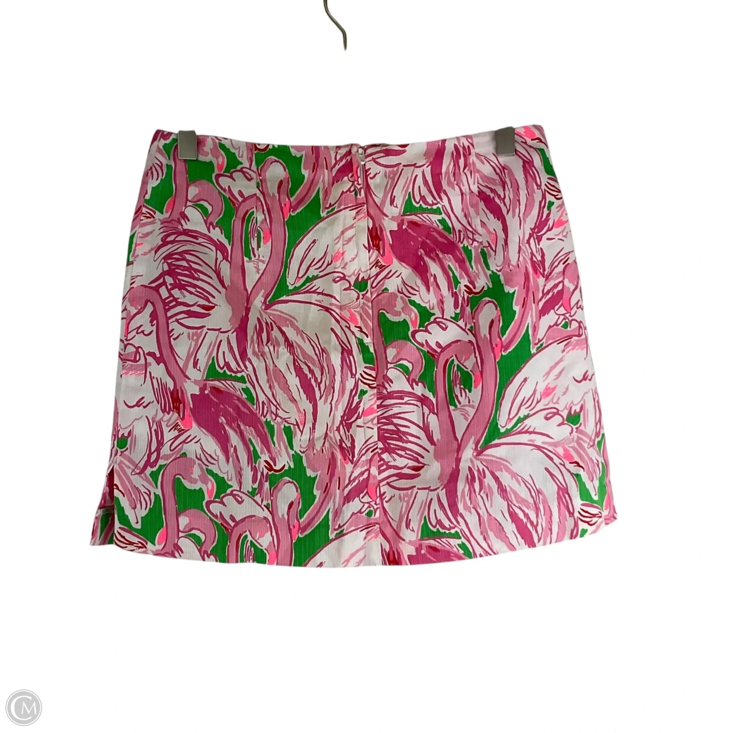 Skirt Designer By Lilly Pulitzer In Green & Pink, Size: 2