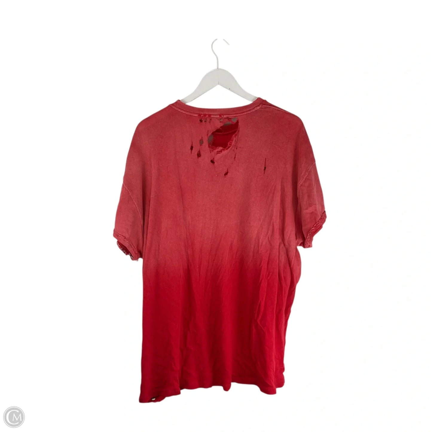 Top Short Sleeve By We The Free In Red, Size: L