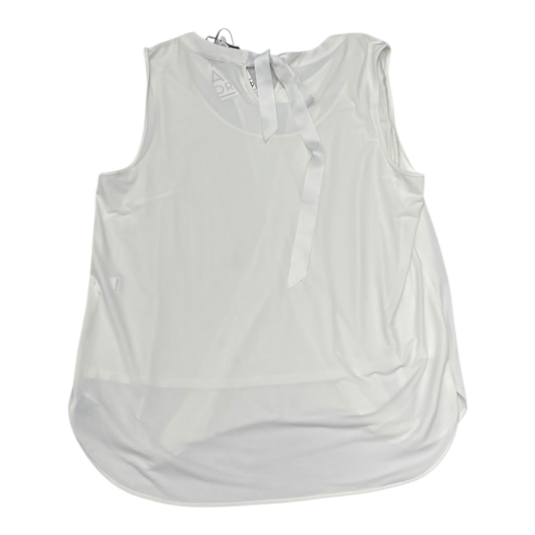 Top Sleeveless By 41 Hawthorn In White, Size:Xxl