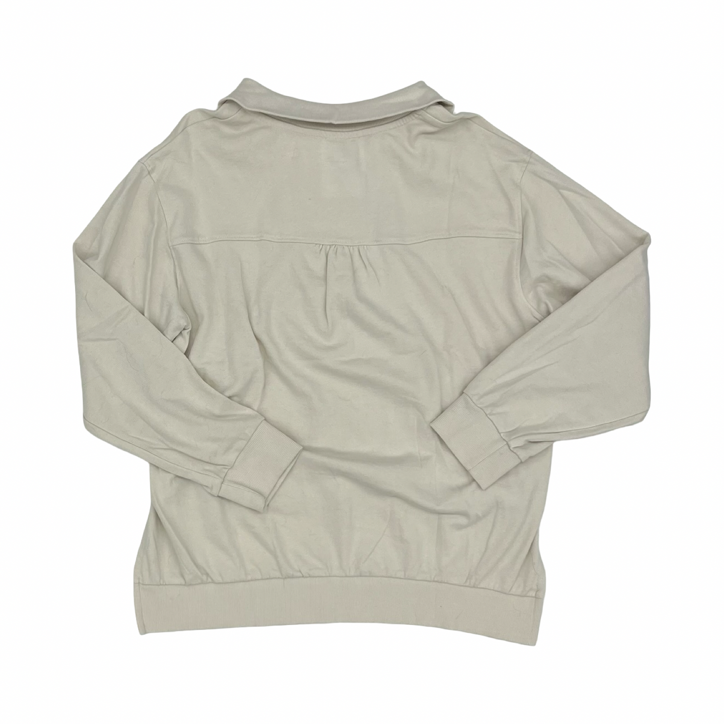 Sweatshirt Collar By Sonoma In Cream, Size:L