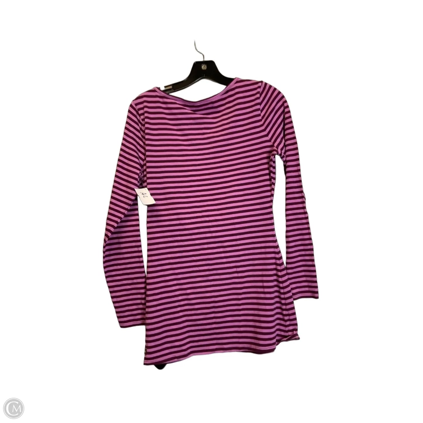 Top Long Sleeve By Matilda Jane In Striped Pattern, Size: S