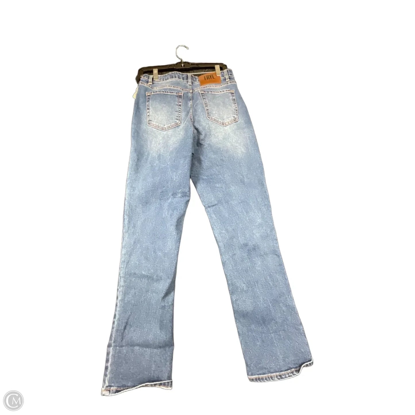 Jeans Designer By Frye In Blue Denim, Size: 4