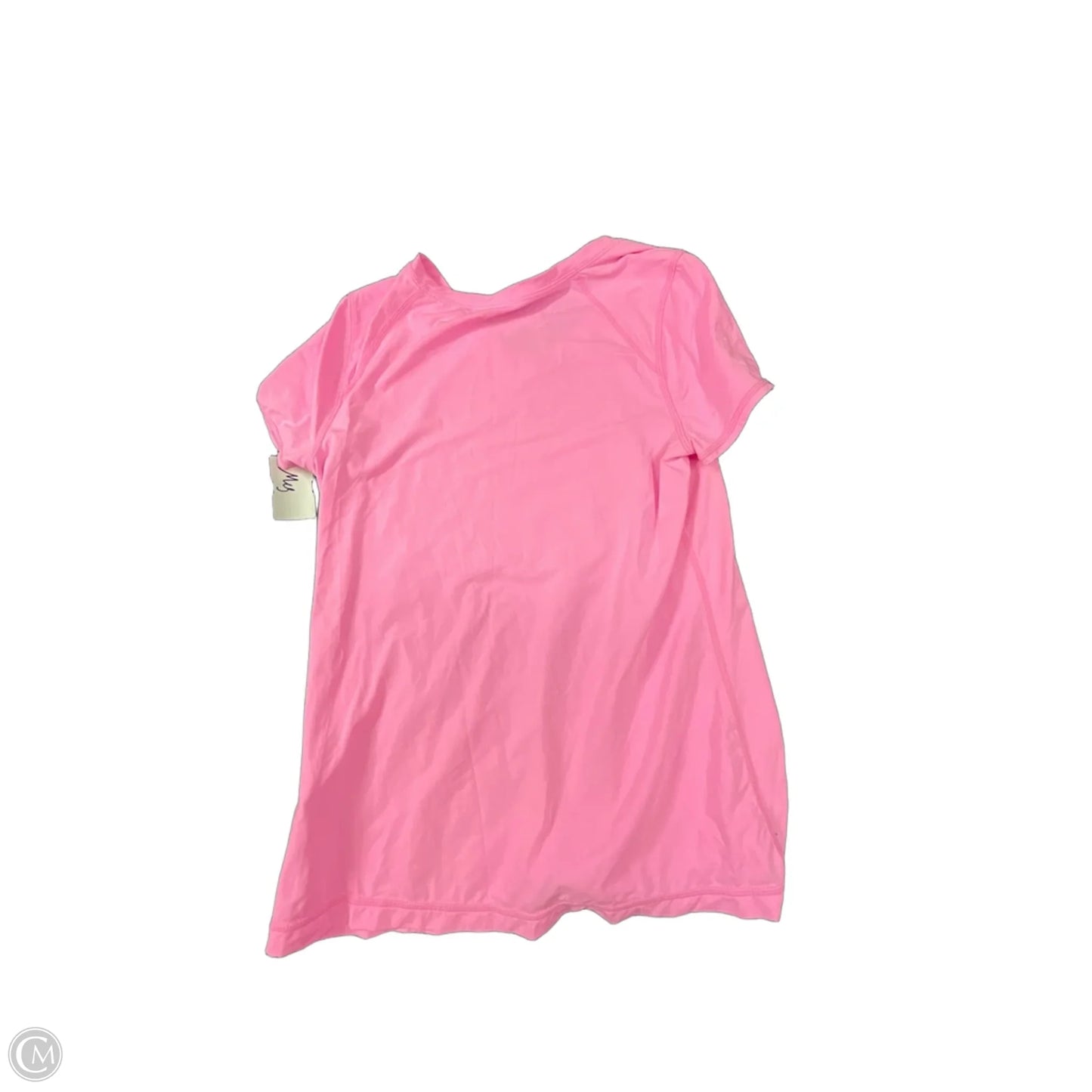 Top Short Sleeve Designer By Lilly Pulitzer In Pink, Size: S