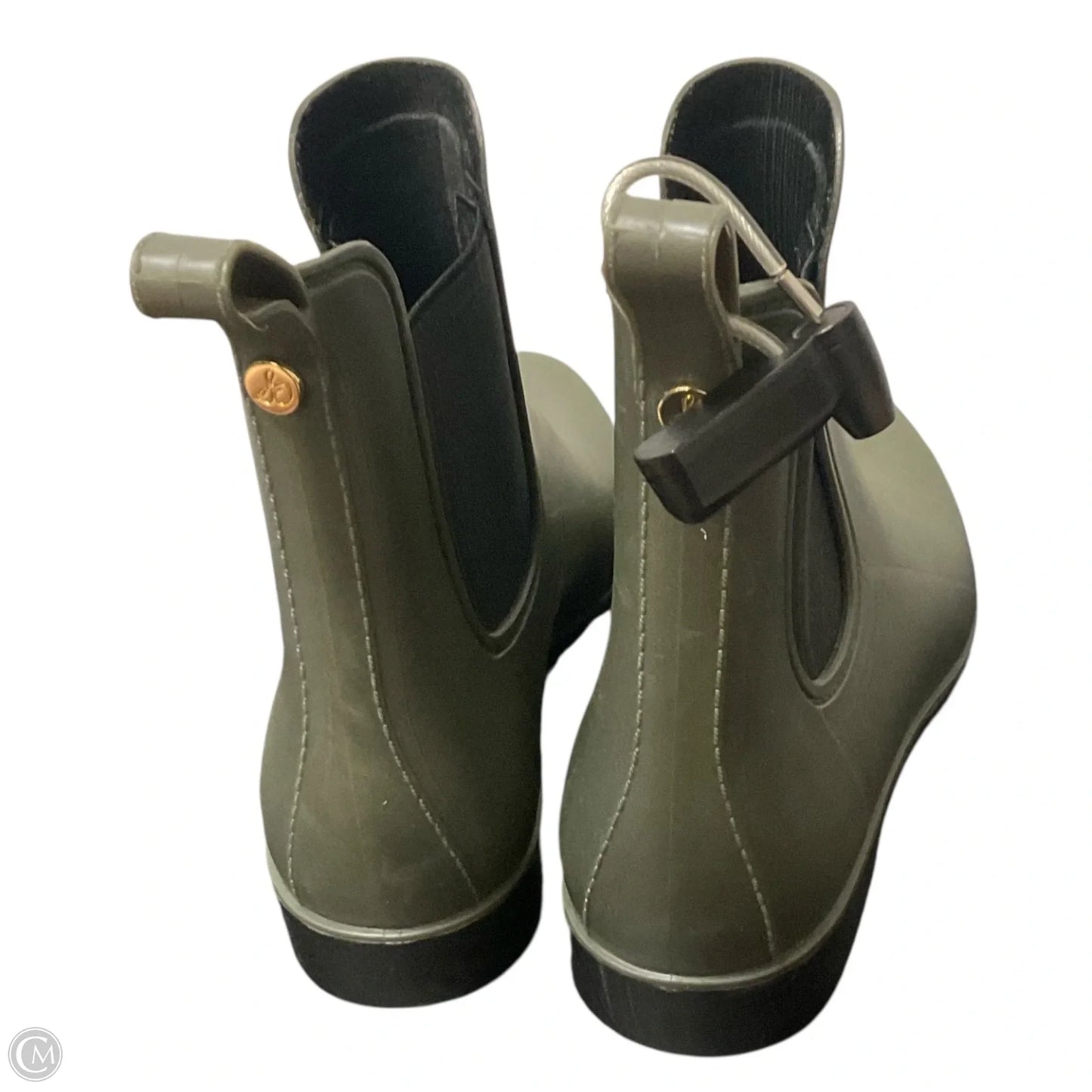 Boots Ankle Flats By Sam Edelman In Green, Size: 9