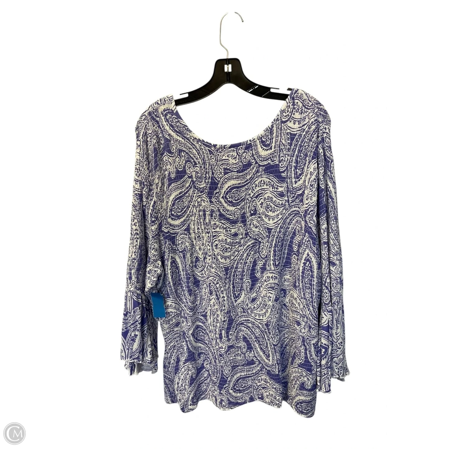 Top Long Sleeve By Ruby Rd In Purple, Size: 3x