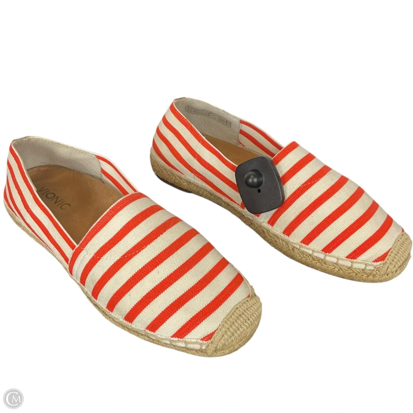 Shoes Flats By Vionic In Red & White, Size: 9.5