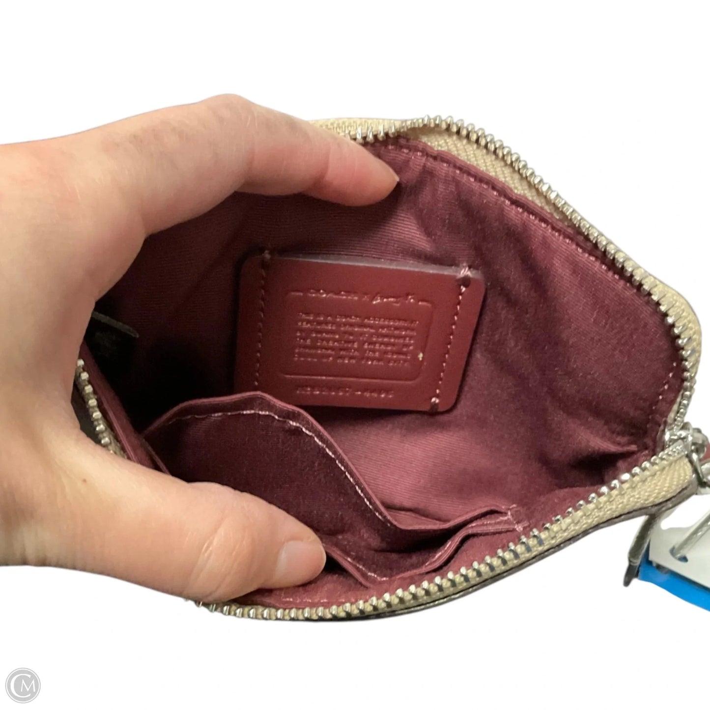 Wristlet Designer By Coach, Size: Small