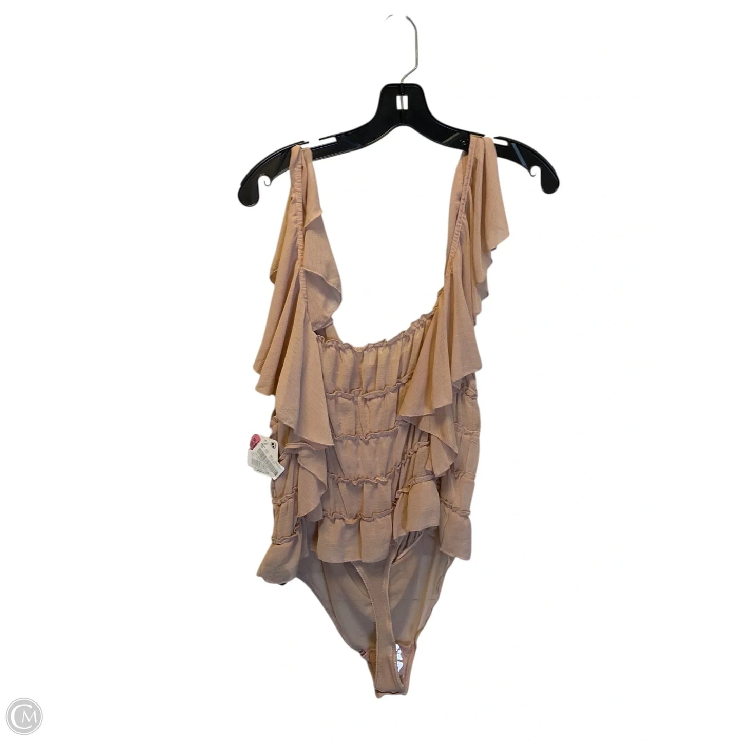 Bodysuit By Free People In Tan, Size: L