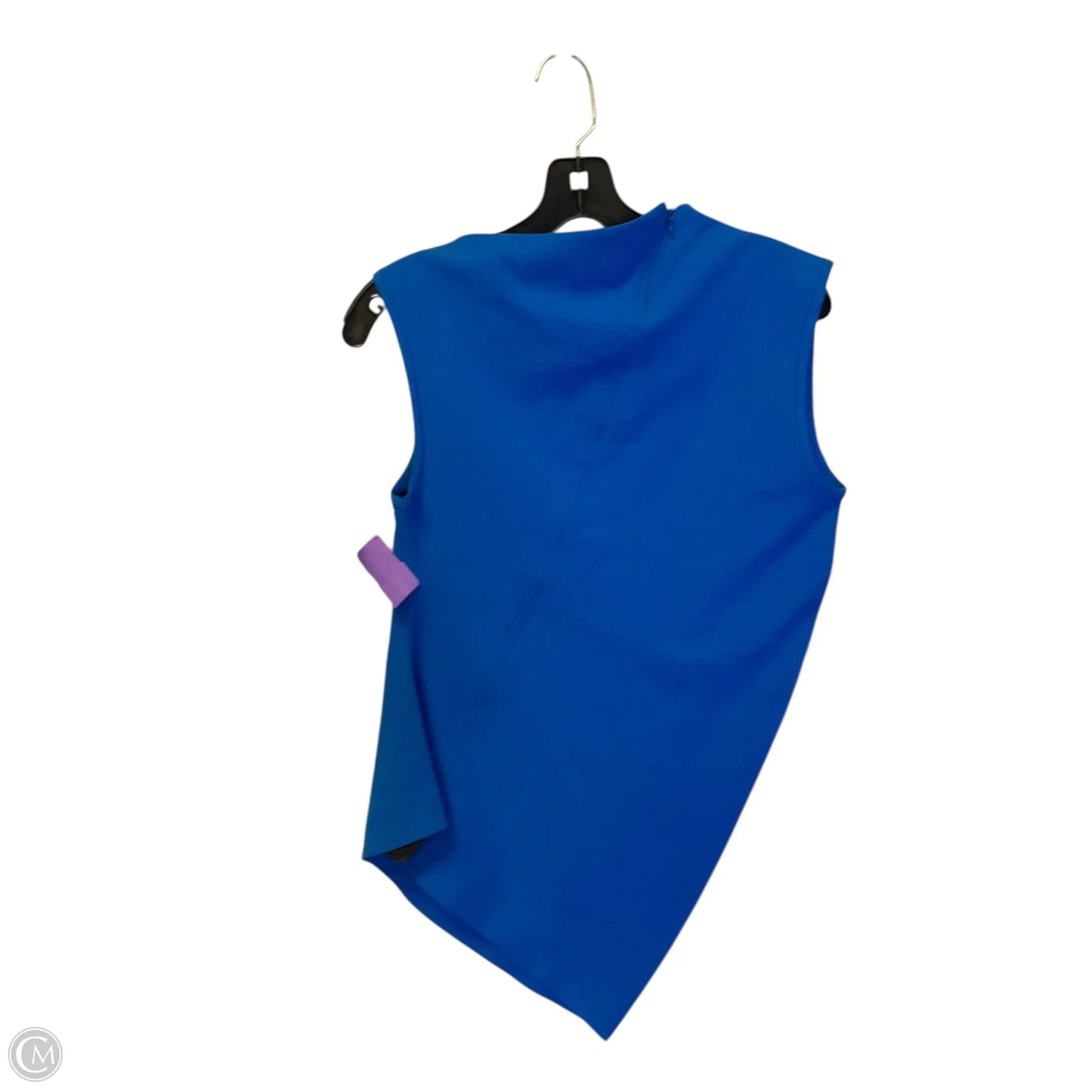 Top Sleeveless By Zara In Blue, Size: S