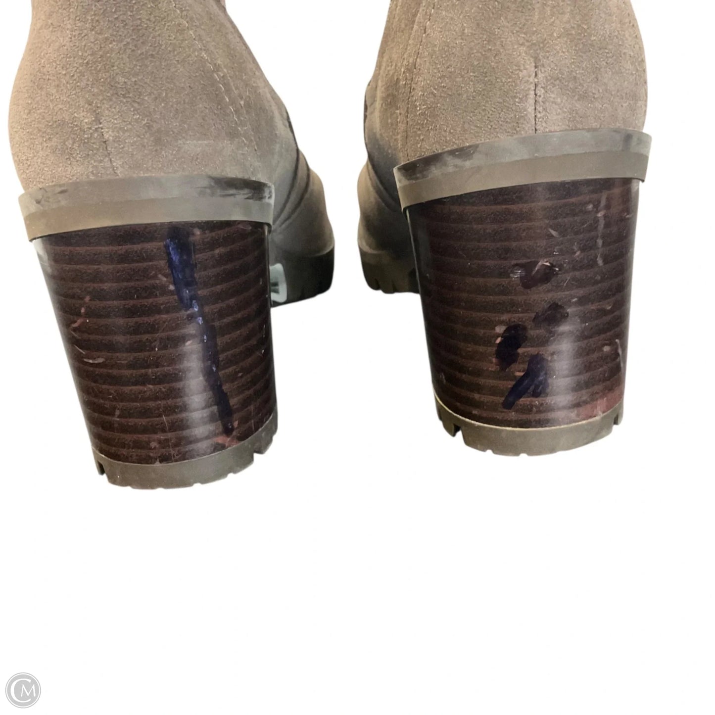 Boots Designer By Ugg In Grey, Size: 8.5