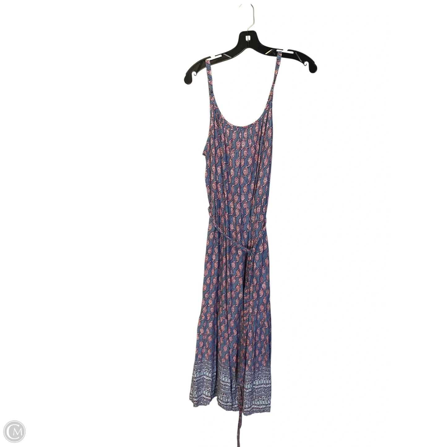Dress Casual Maxi By Beachlunchlounge In Blue & Red & White, Size: Xl